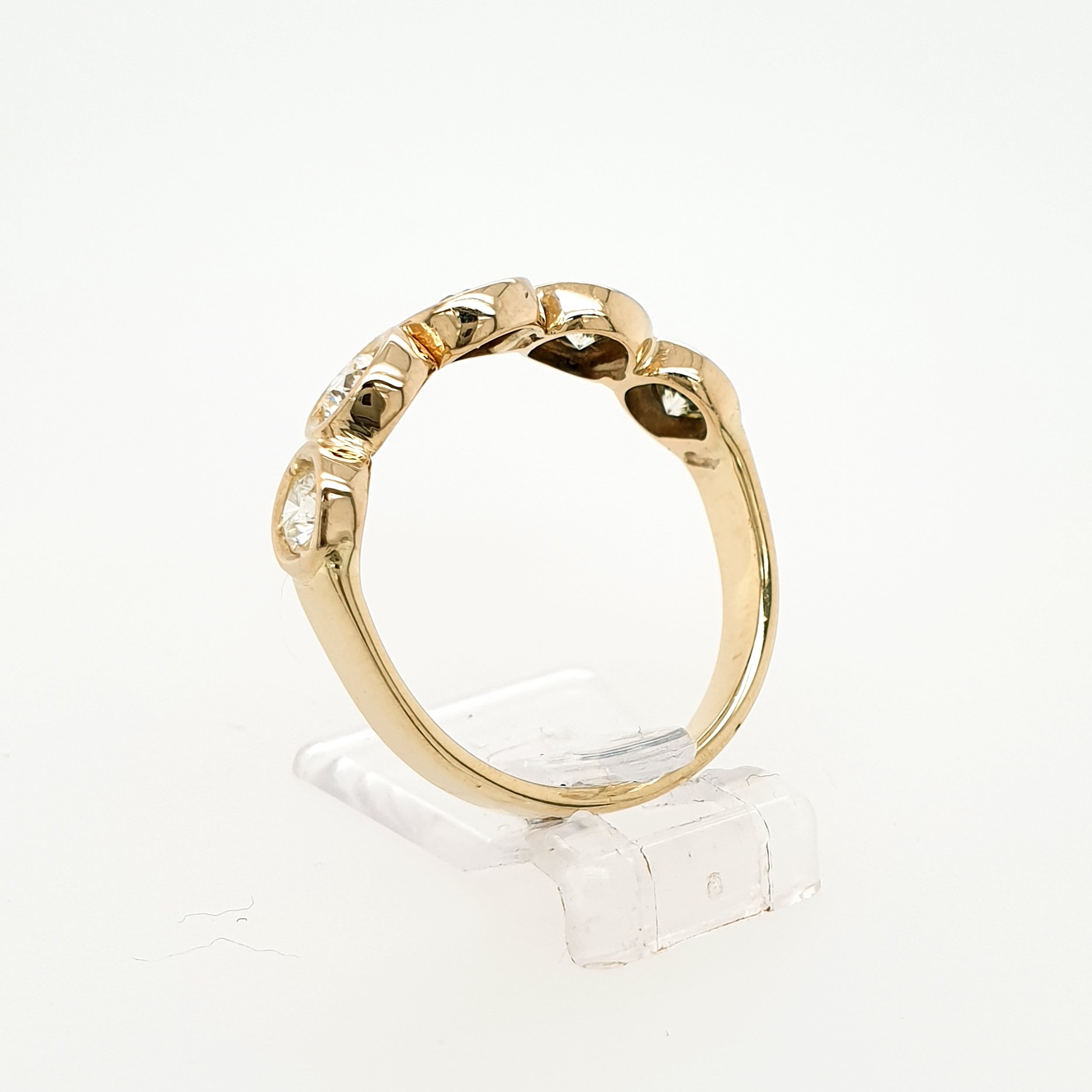 Brillant 1ct Ring 585 Gelbgold 14 kt Gr. 60