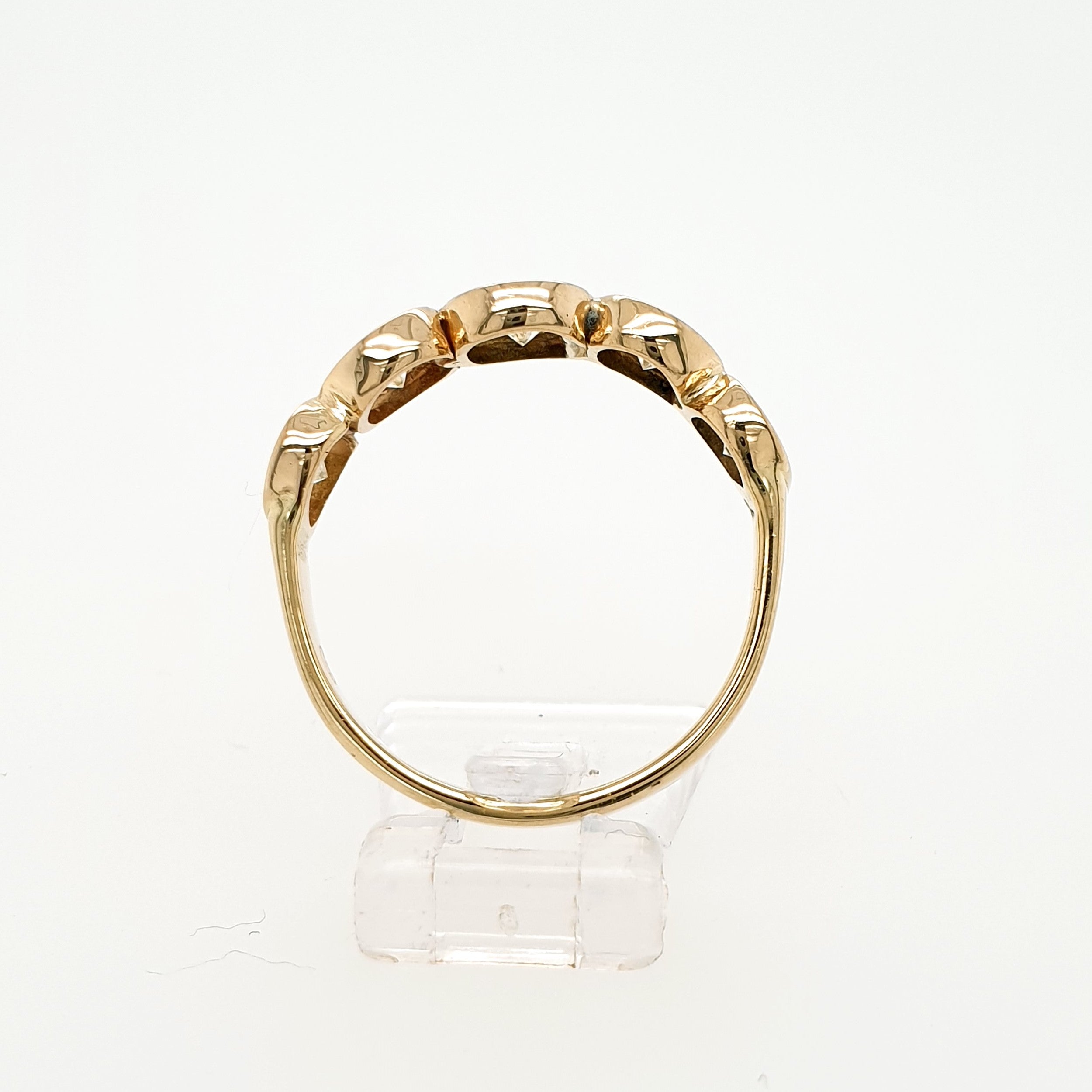 Brillant 1ct Ring 585 Gelbgold 14 kt Gr. 60