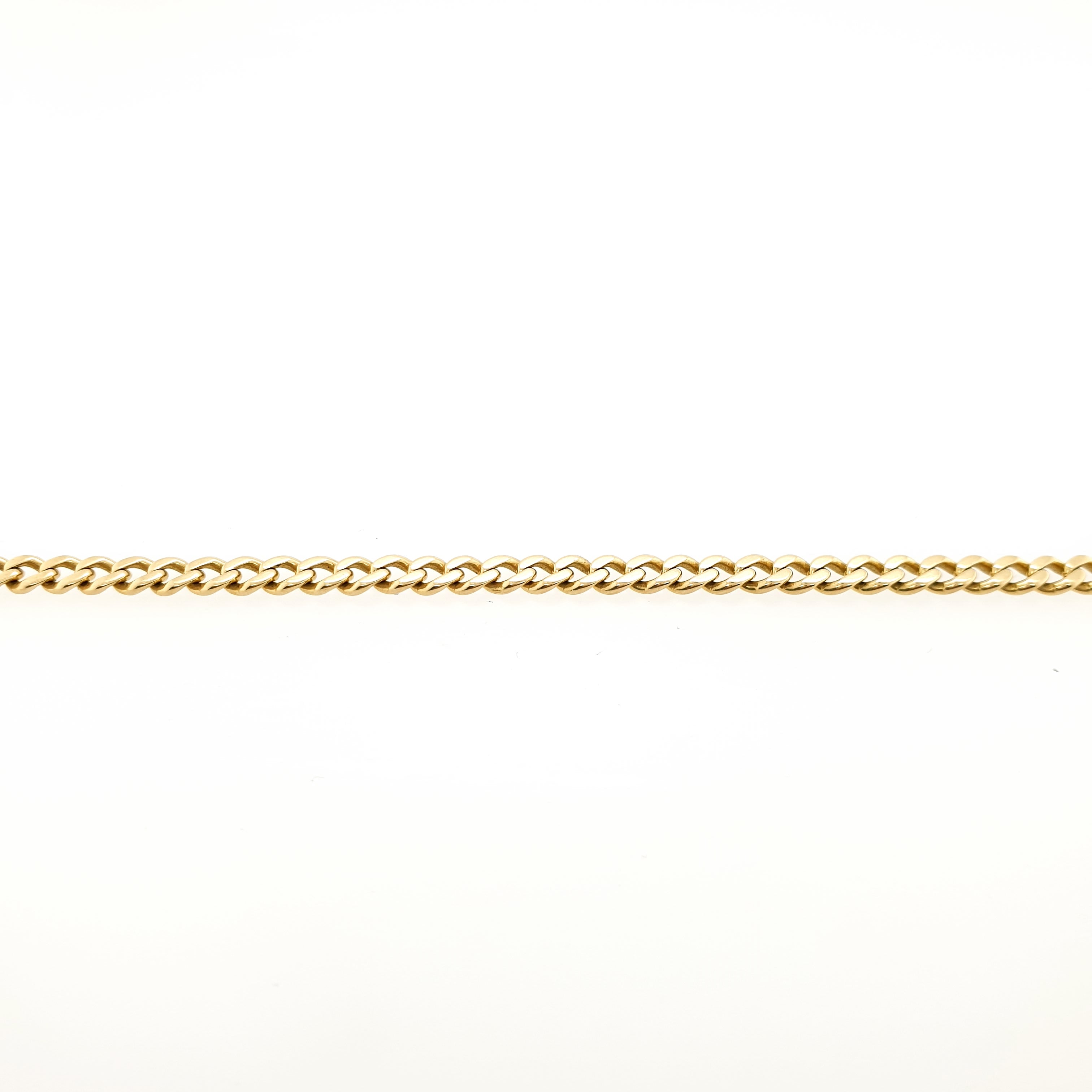 Gold Armband L: 21 cm 585 14kt