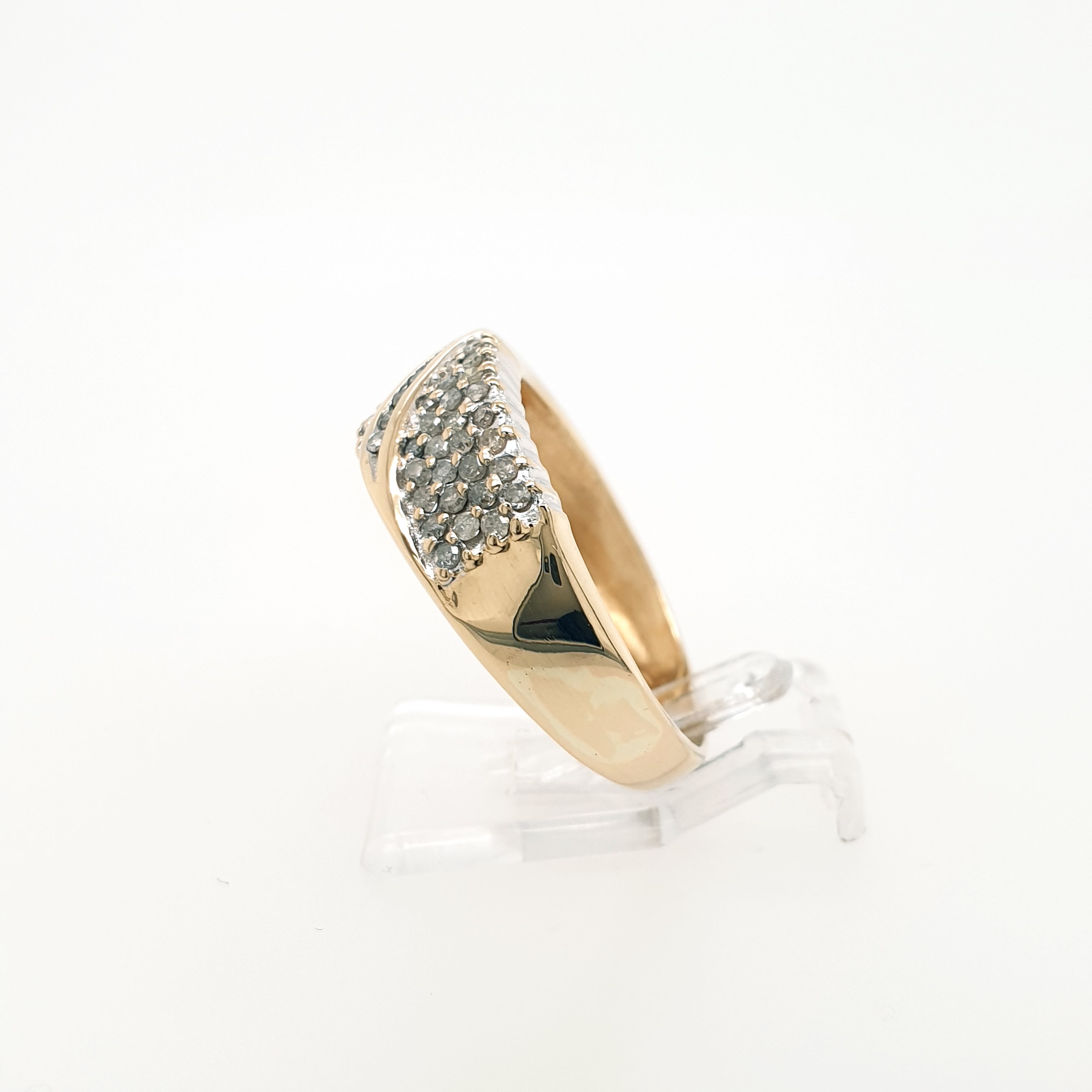 Diamant Ring 585 Gelbgold 14kt Gr.59