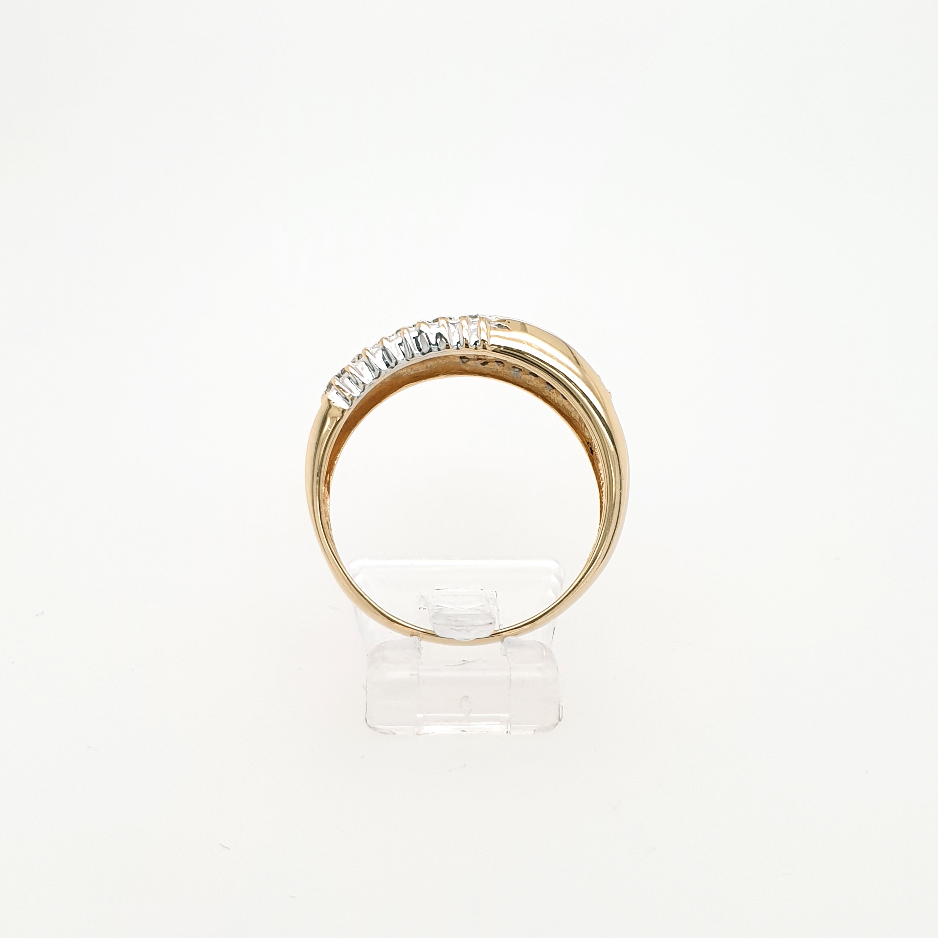 Diamant Ring 585 Gelbgold 14kt Gr.59