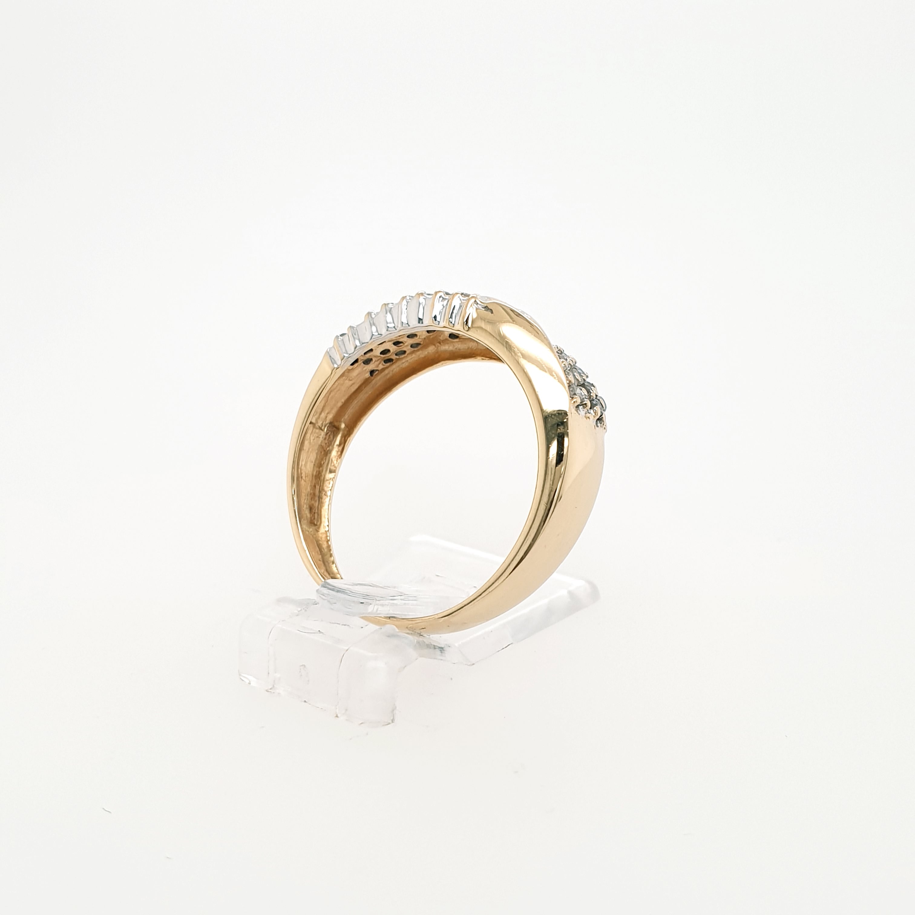 Diamant Ring 585 Gelbgold 14kt Gr.59