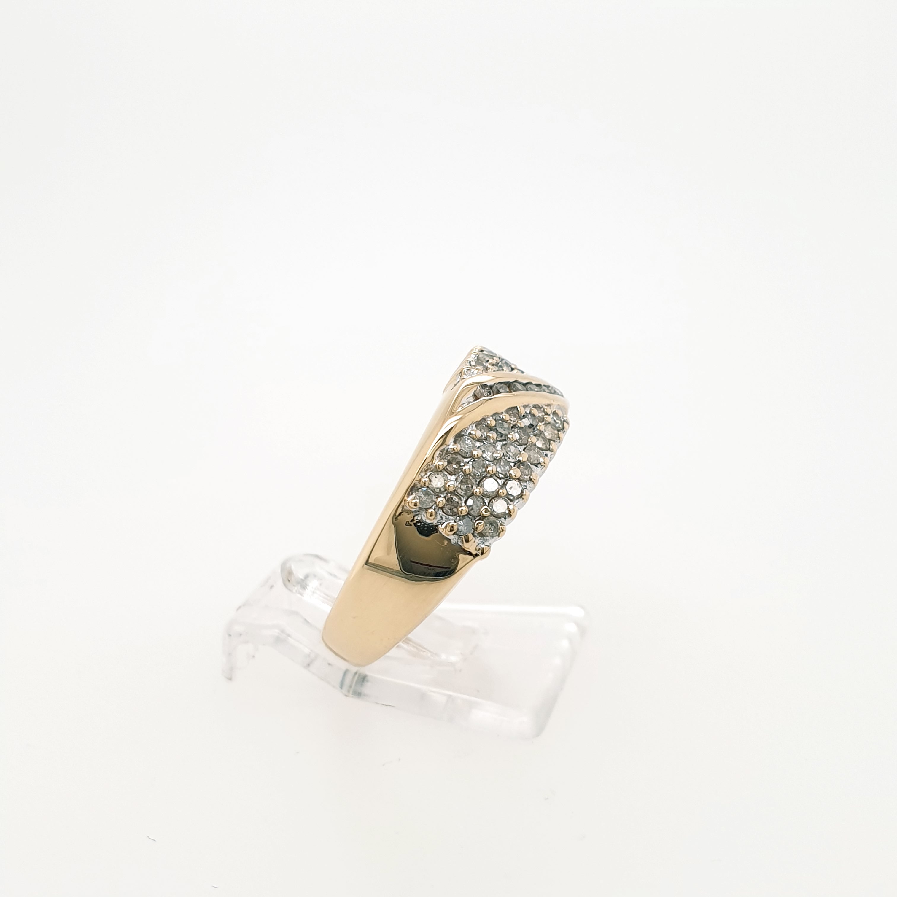 Diamant Ring 585 Gelbgold 14kt Gr.59