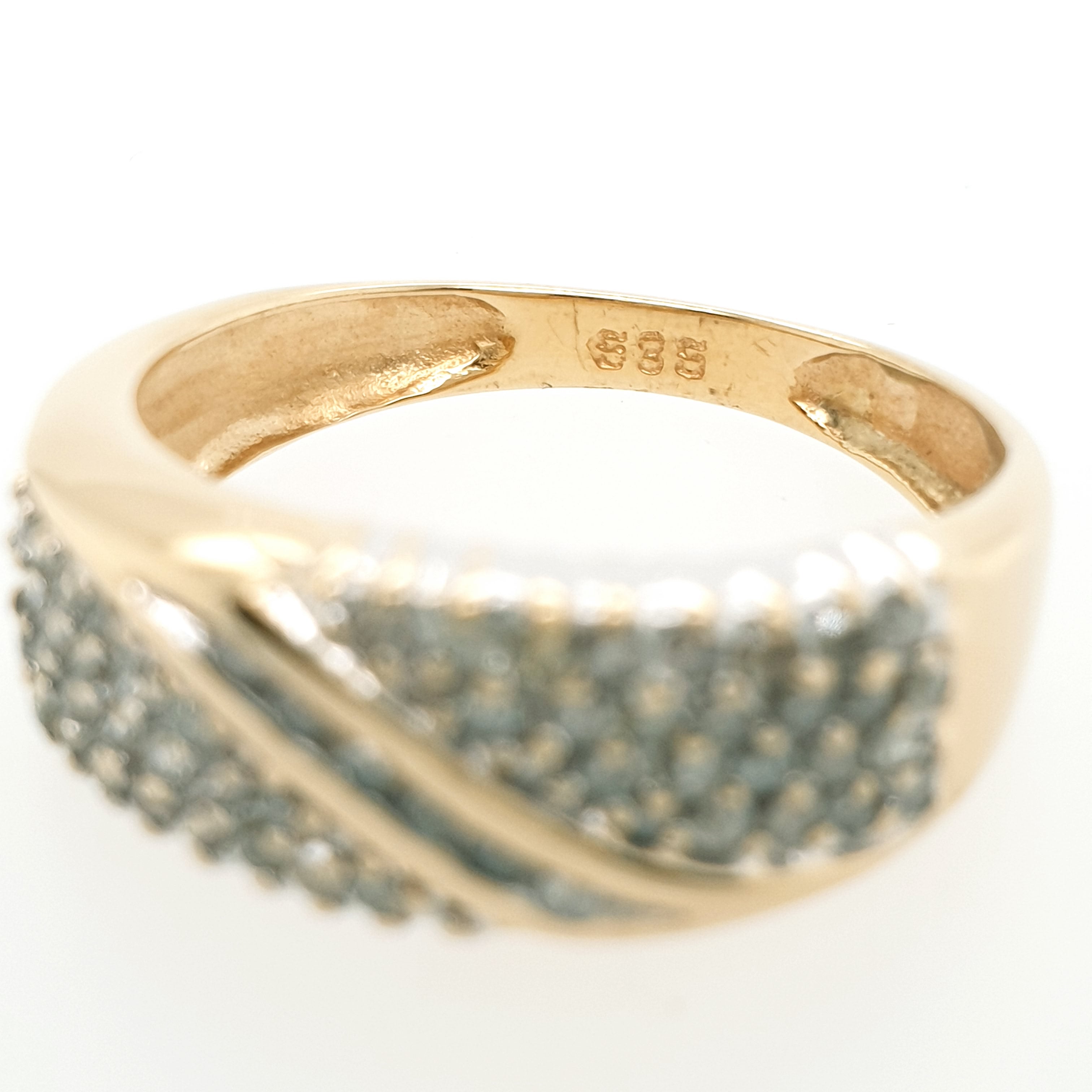 Diamant Ring 585 Gelbgold 14kt Gr.59