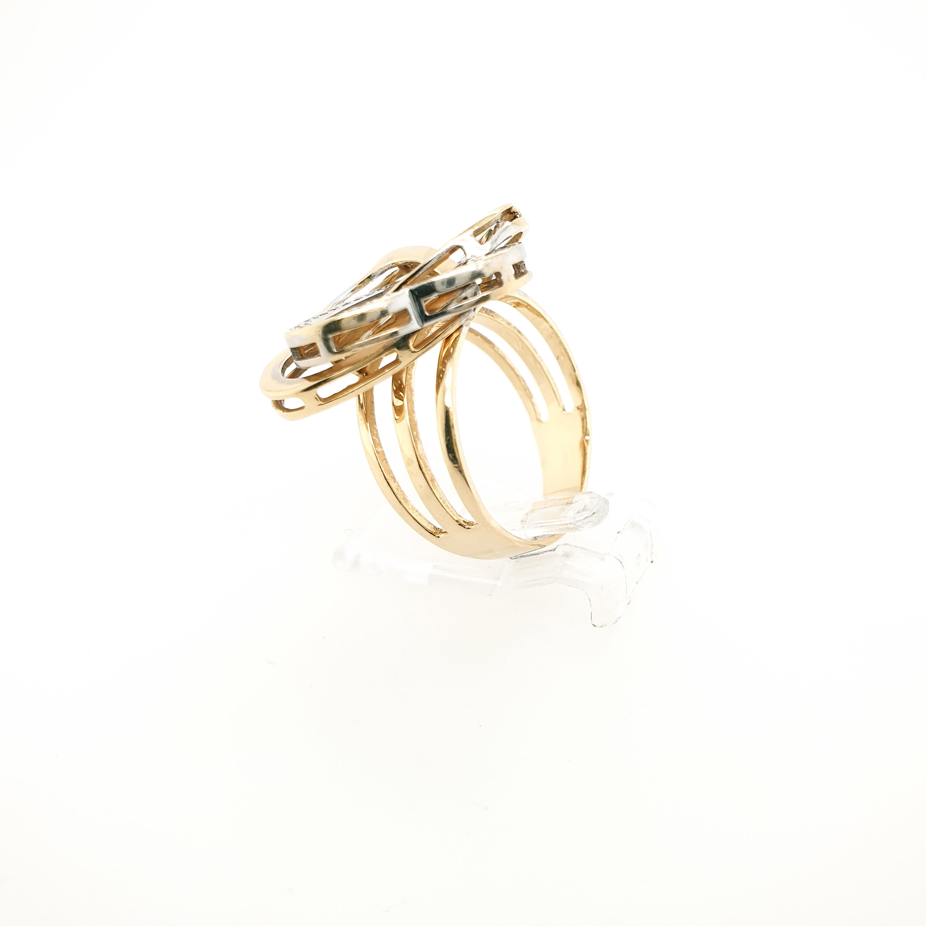 Damenring 585 Herz Gelbgold 14kt Gr. 56