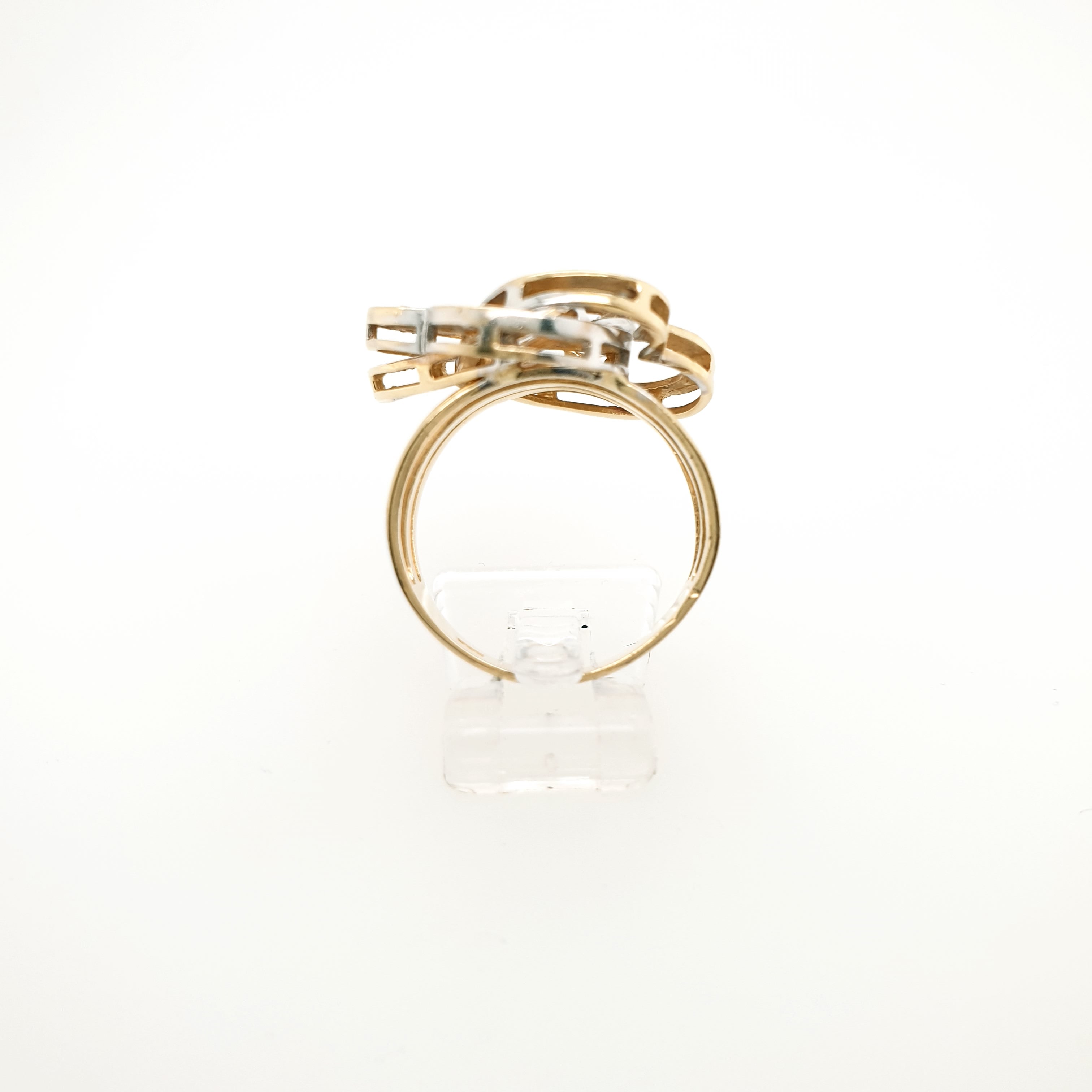 Damenring 585 Herz Gelbgold 14kt Gr. 56