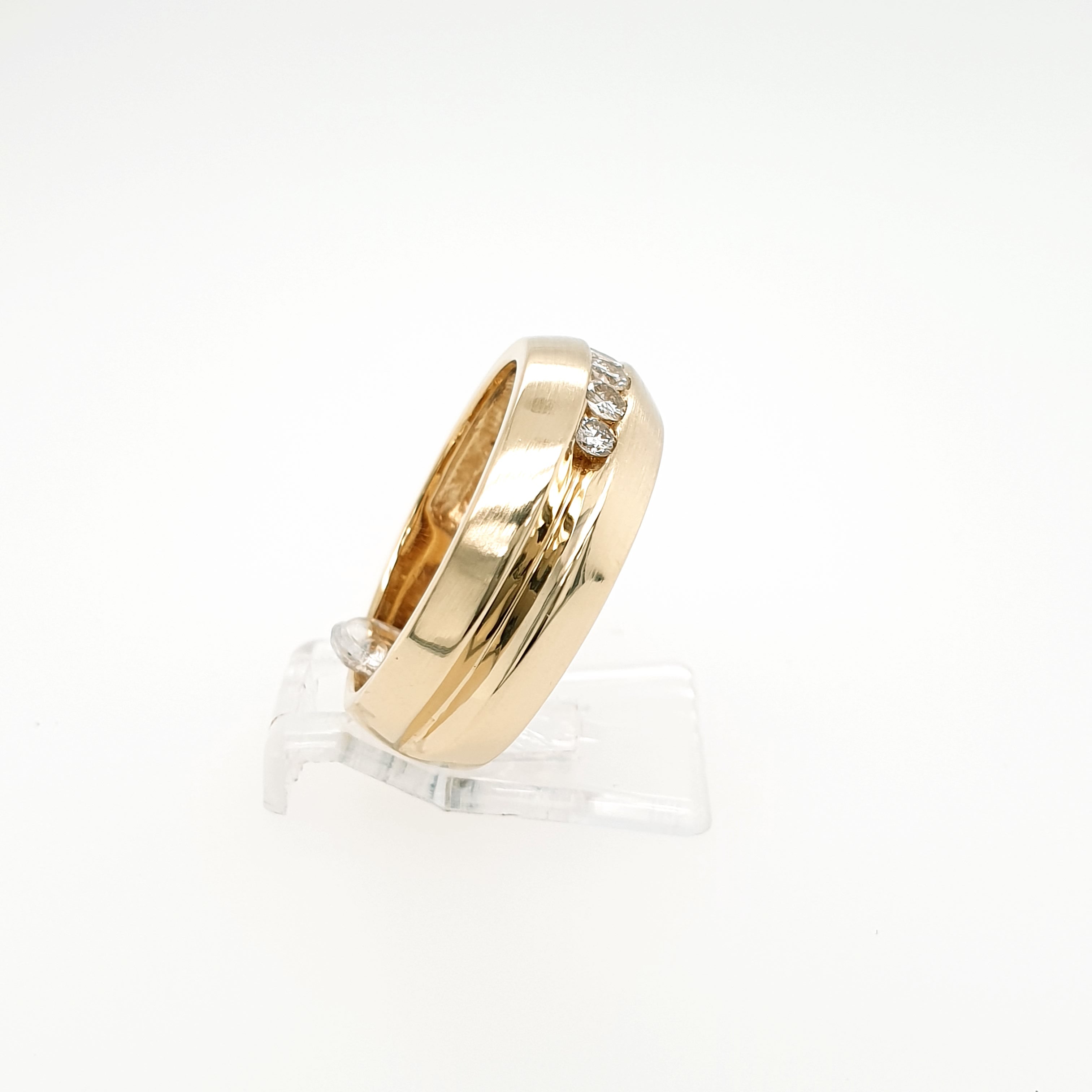 Brillant Ring 585 Gelbgold 14kt Gr.57
