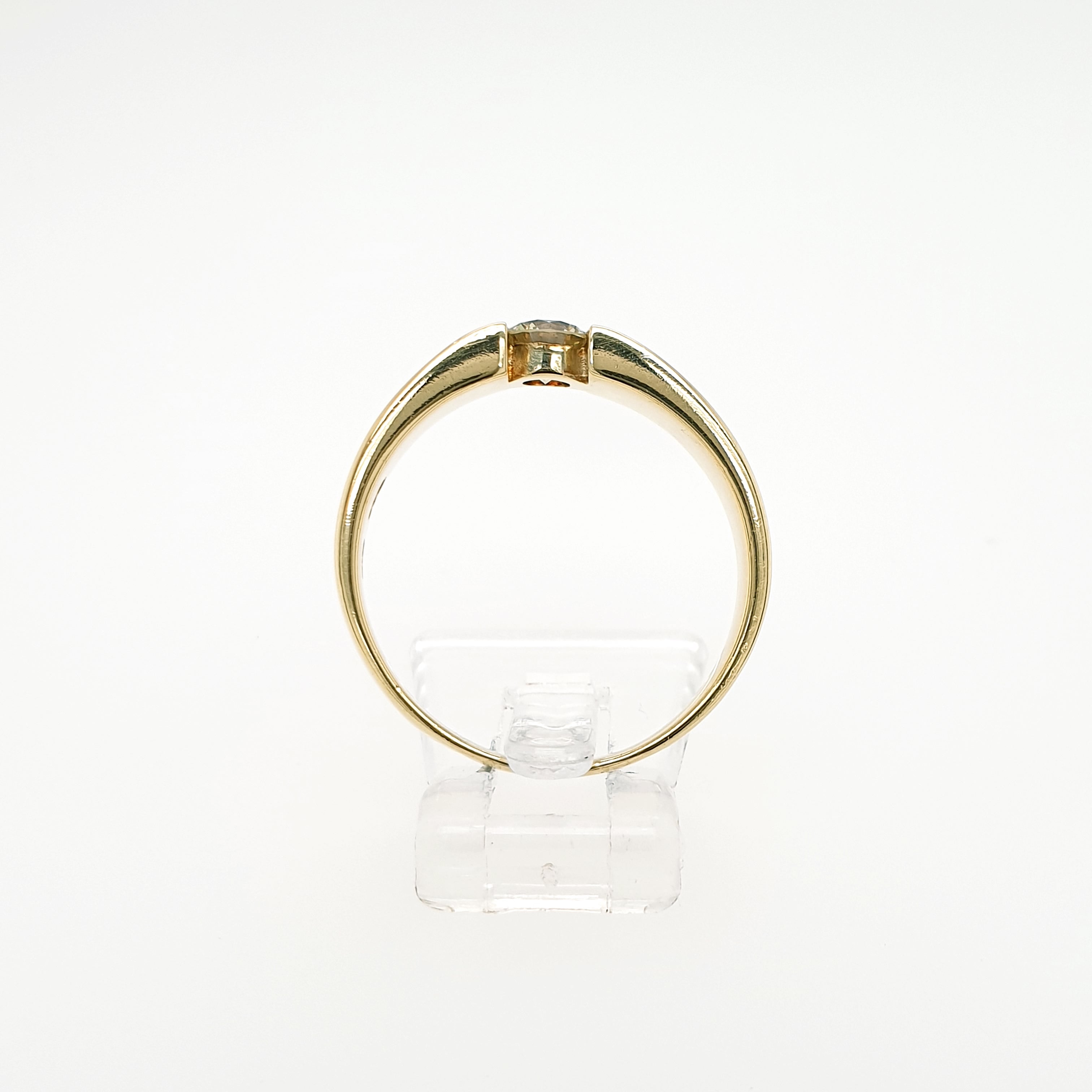 Brillant 0,25ct Ring 585 Gelbgold 14kt Gr. 58