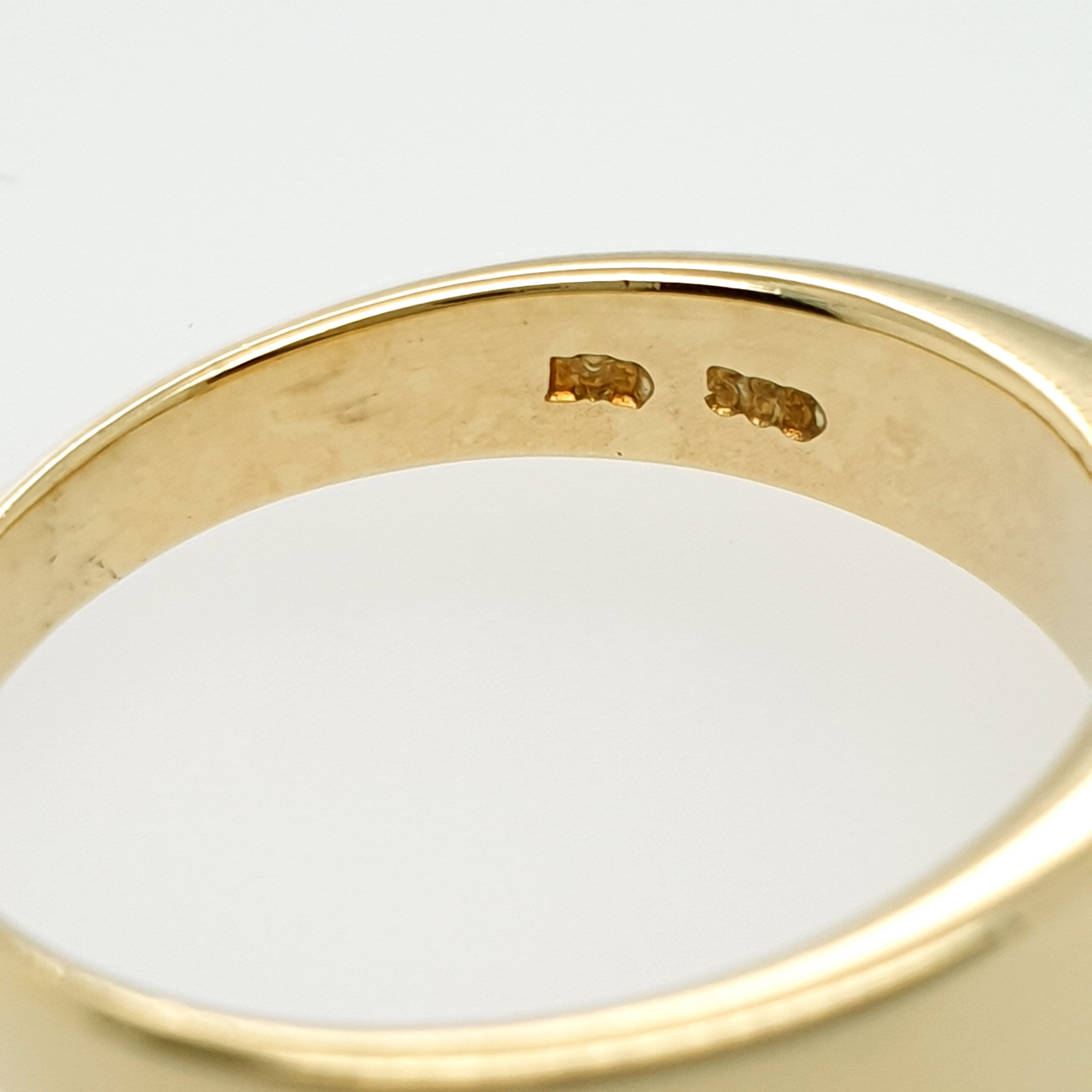 Brillant 0,25ct Ring 585 Gelbgold 14kt Gr. 58