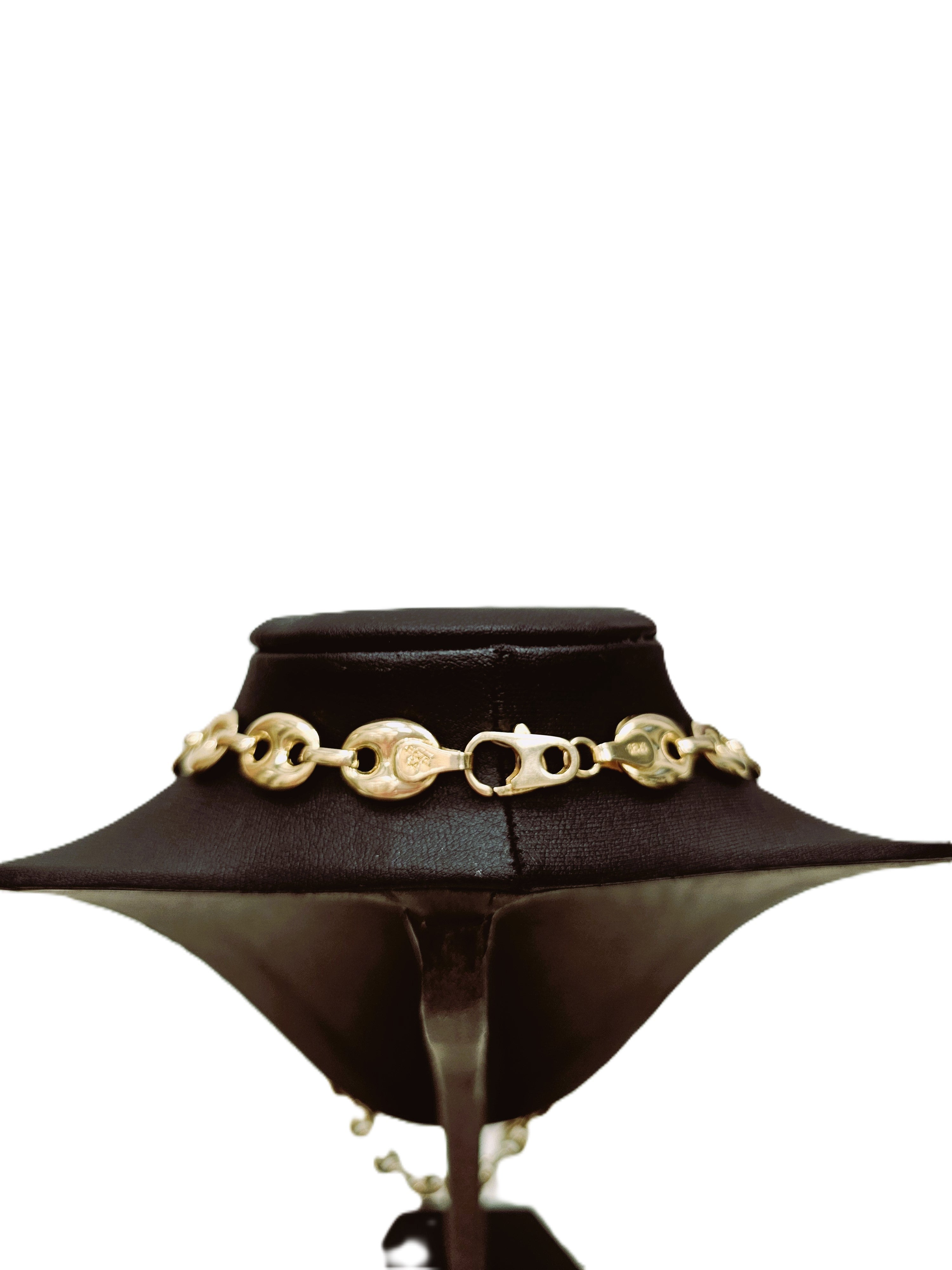 Gold Bohnen Kette 585 14kt 60cm