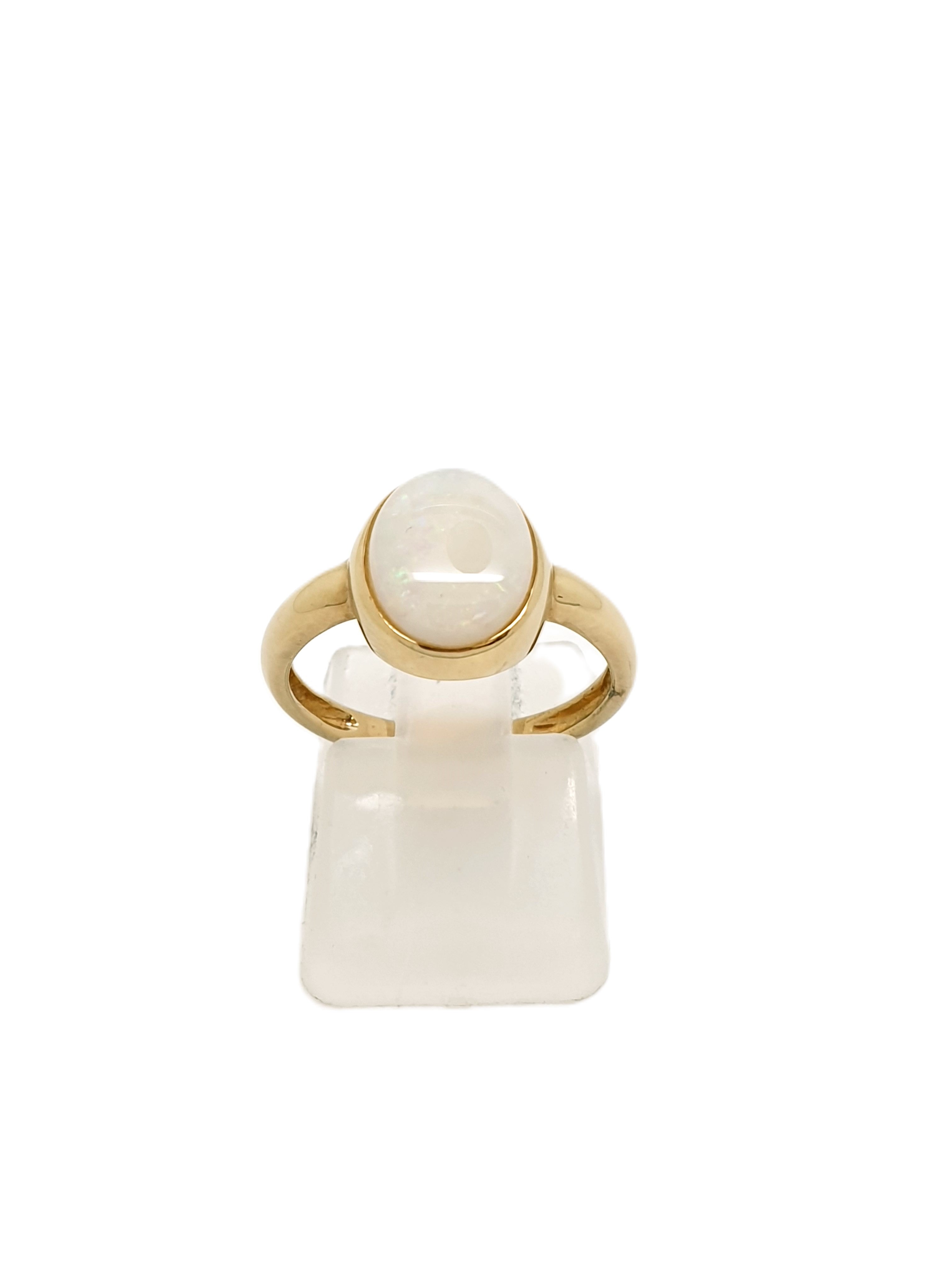 Gold Ring 333 8kt Gr.53 ''Opal''