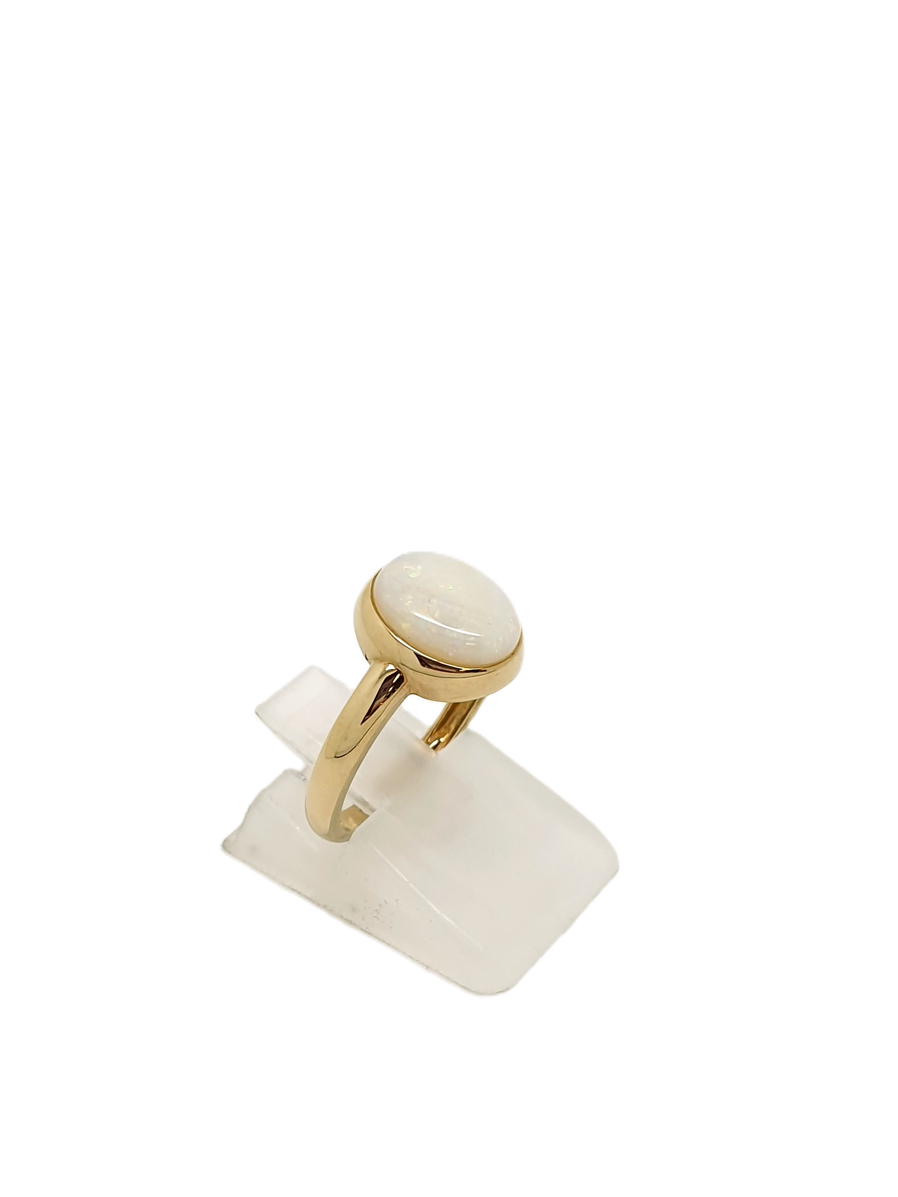 Gold Ring 333 8kt Gr.53 ''Opal''