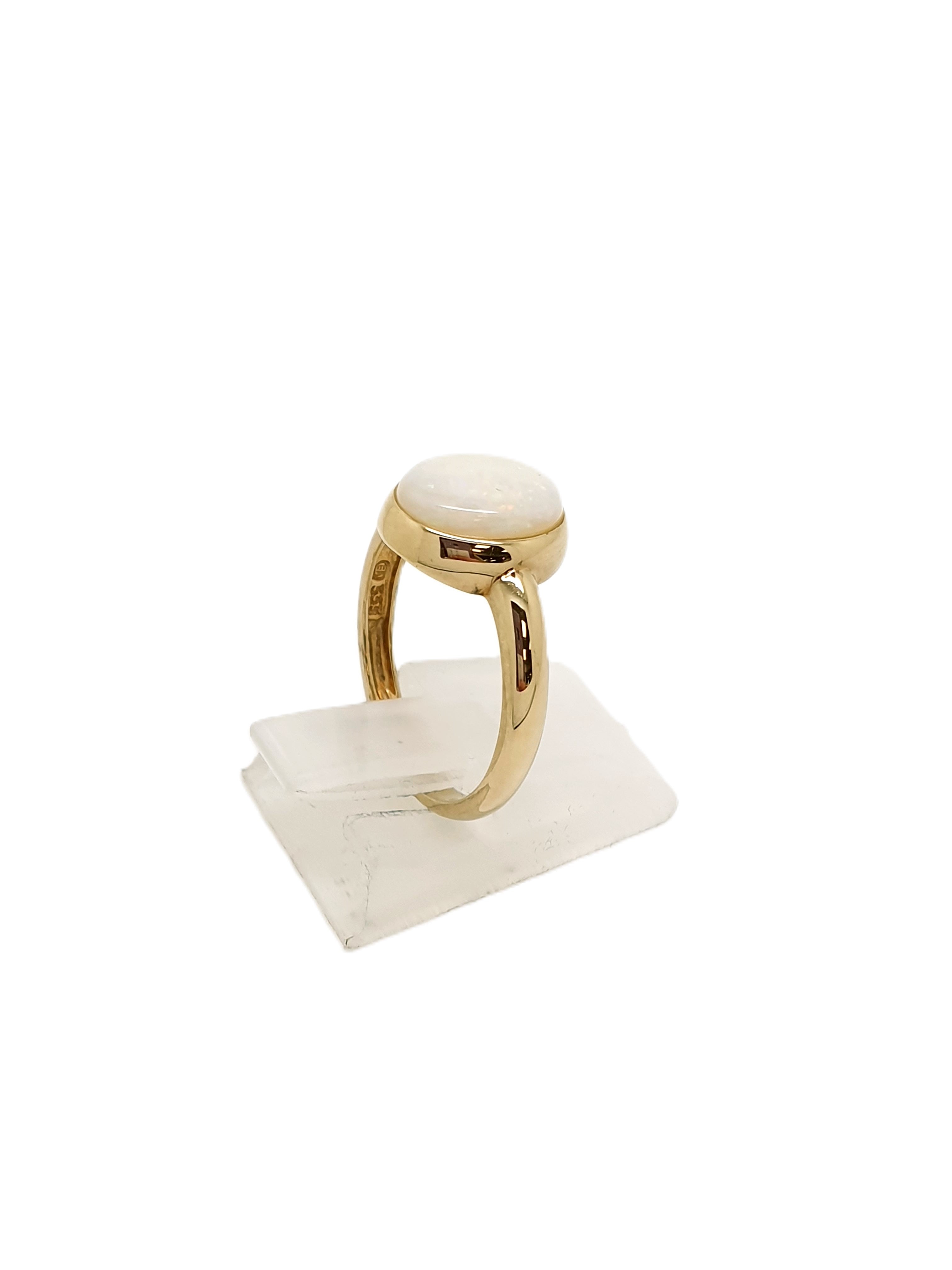 Gold Ring 333 8kt Gr.53 ''Opal''