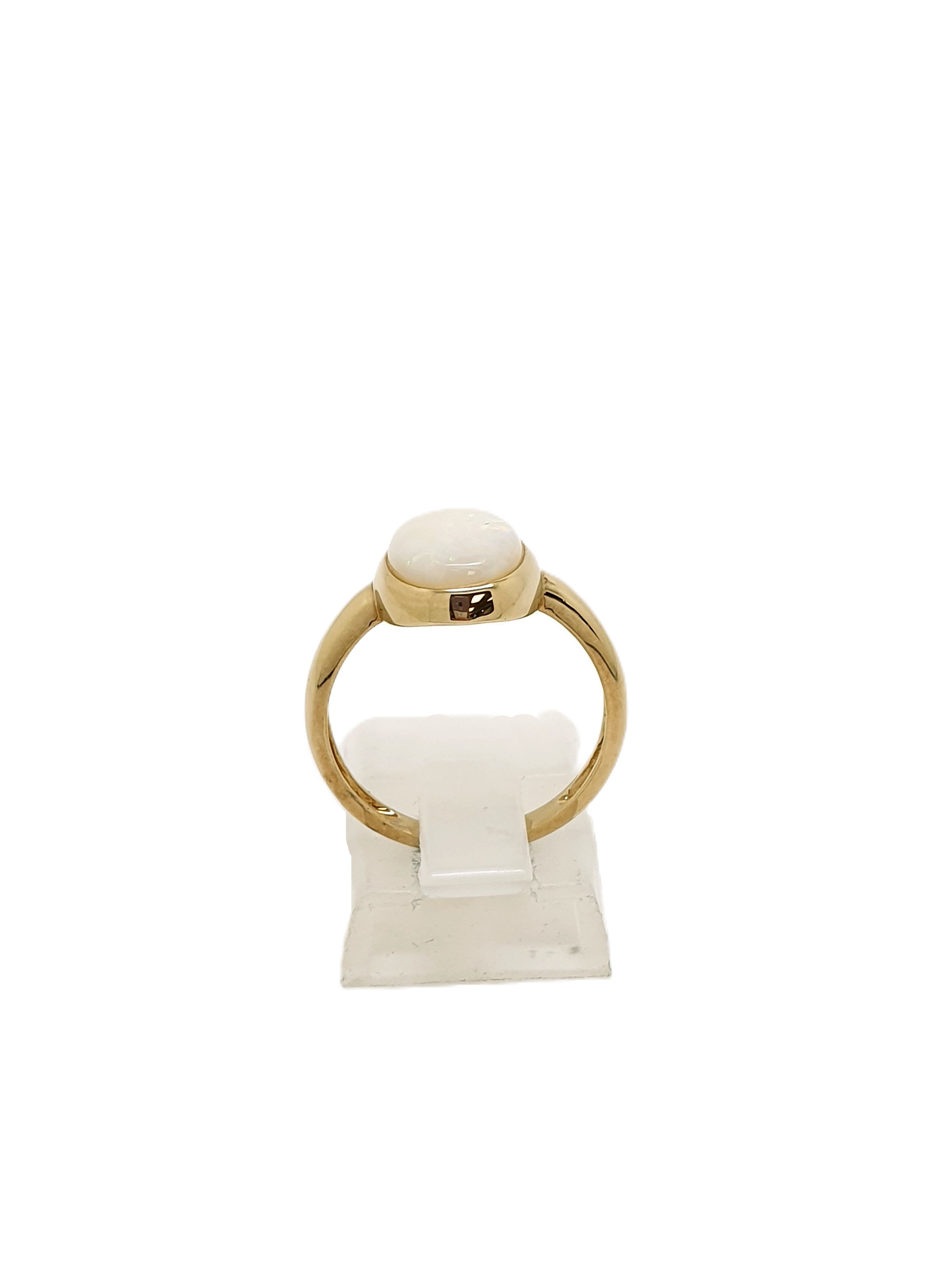 Gold Ring 333 8kt Gr.53 ''Opal''
