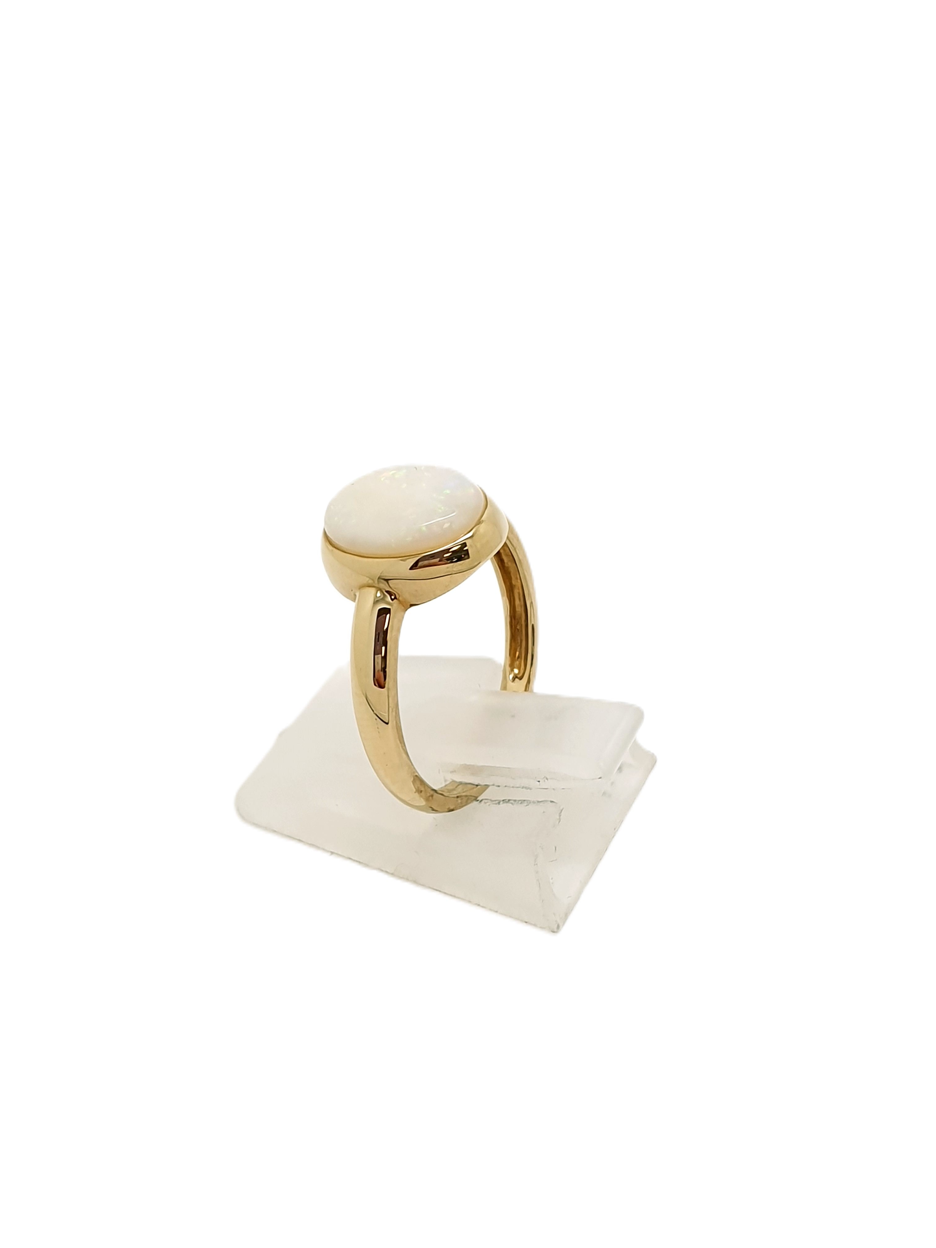 Gold Ring 333 8kt Gr.53 ''Opal''