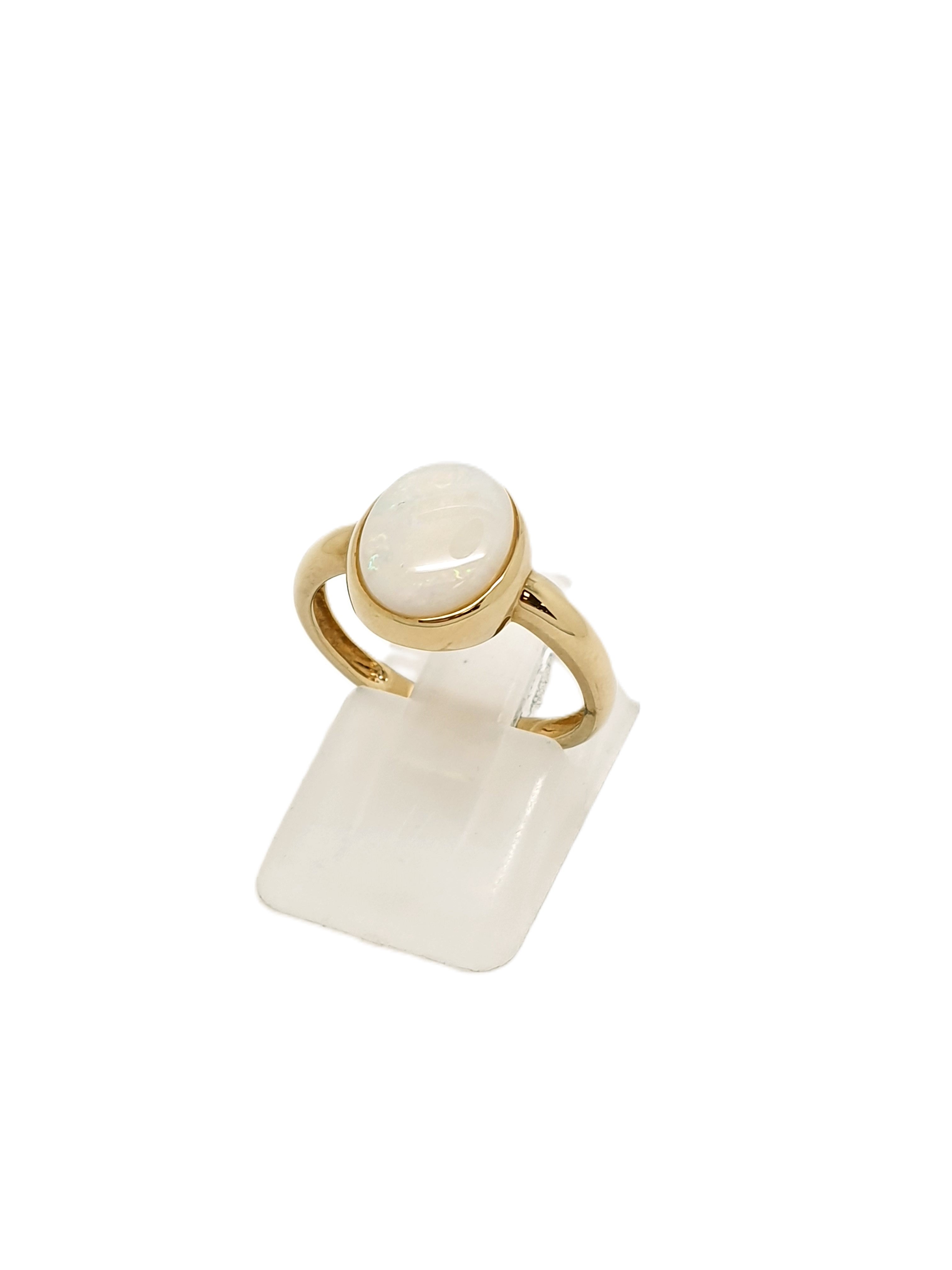 Gold Ring 333 8kt Gr.53 ''Opal''
