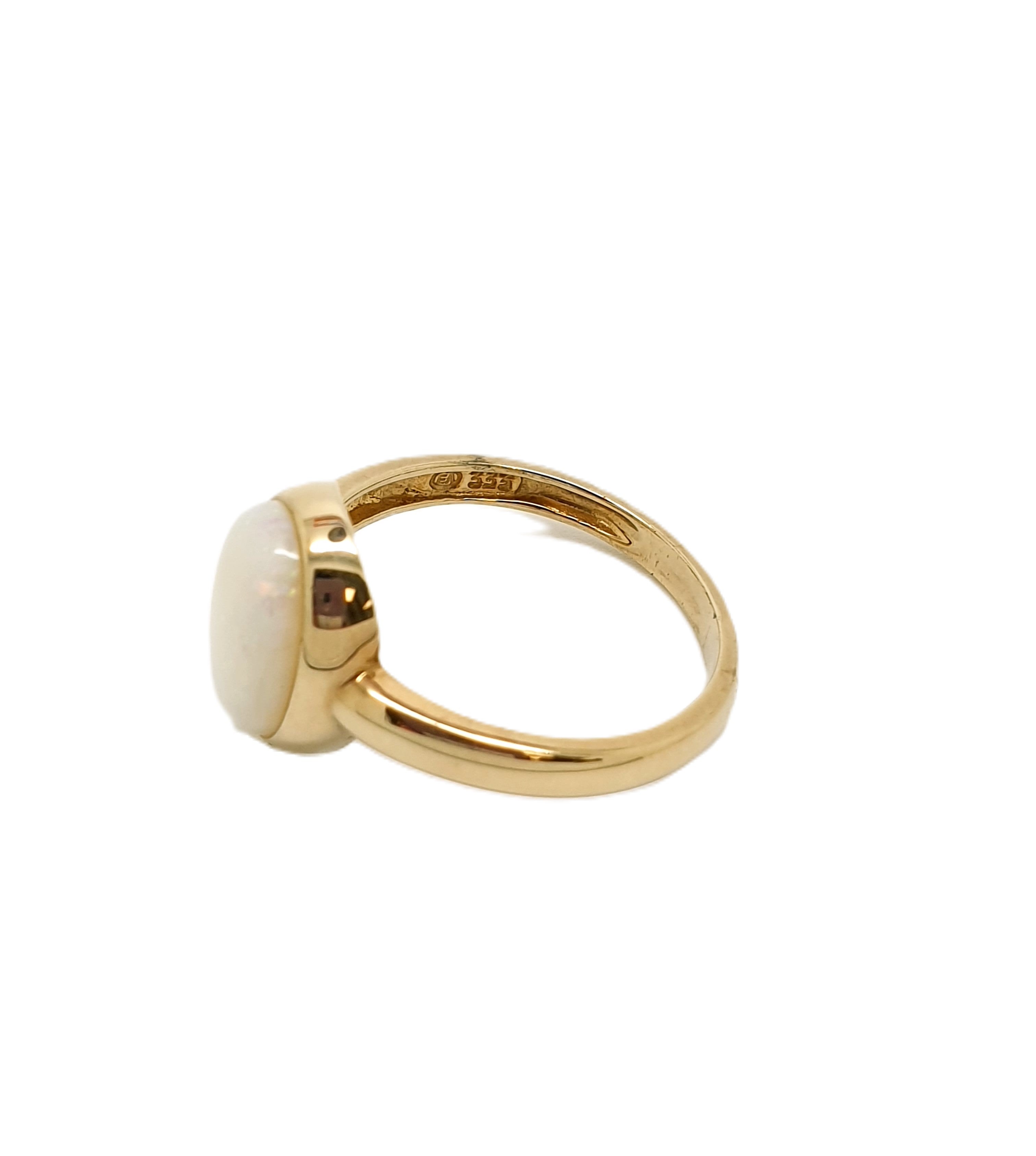 Gold Ring 333 8kt Gr.53 ''Opal''