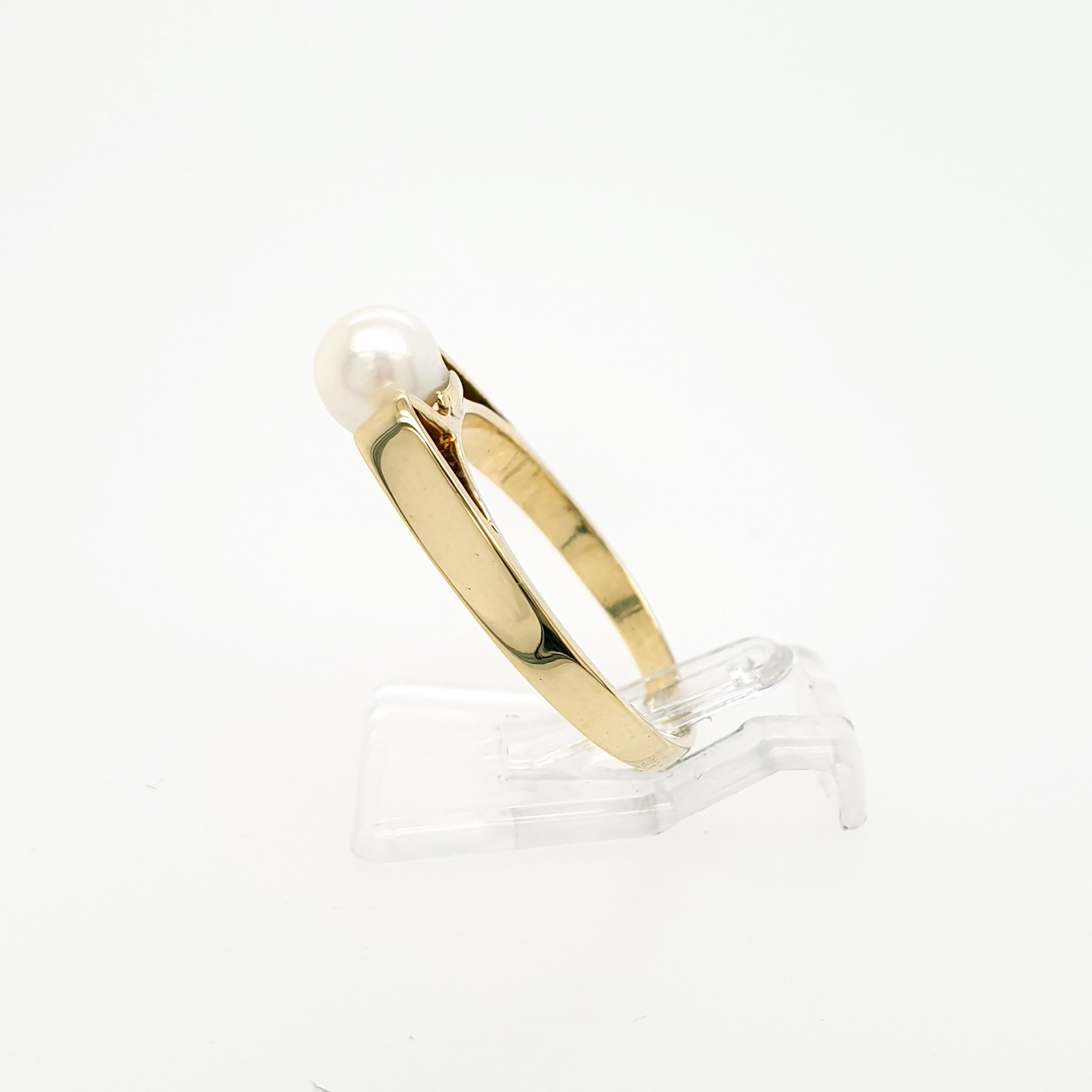 Perlen Ring 585 Gelbgold 14kt Gr.55