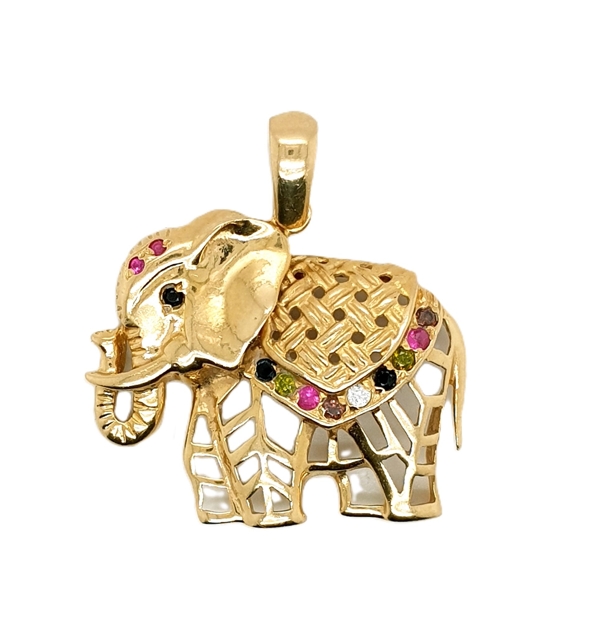 Elefant Goldanhänger 585/14kt