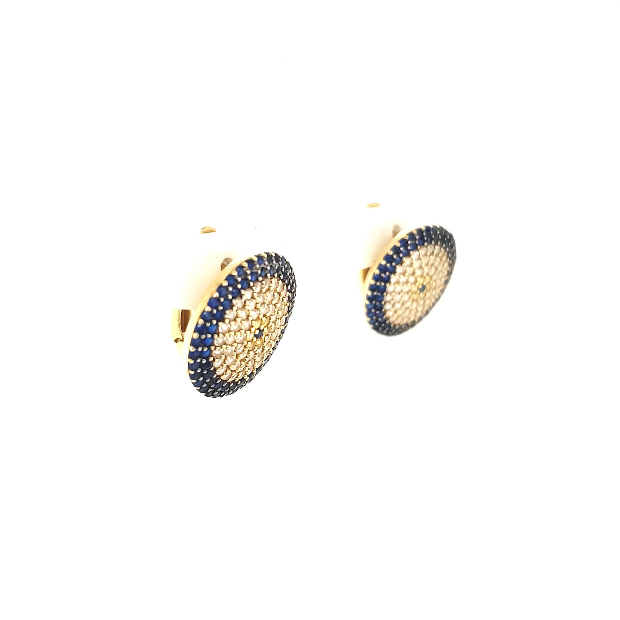 Ohrringe Ohrstecker Gelbgold 585 Ø ca. 17,6mm