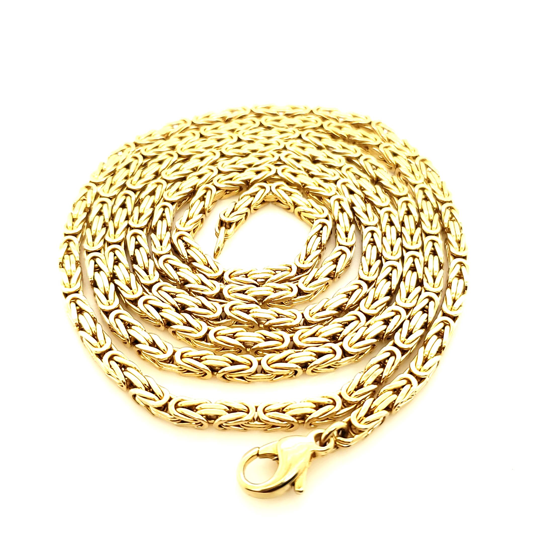 Königskette Gelbgold 333 ca. 91cm
