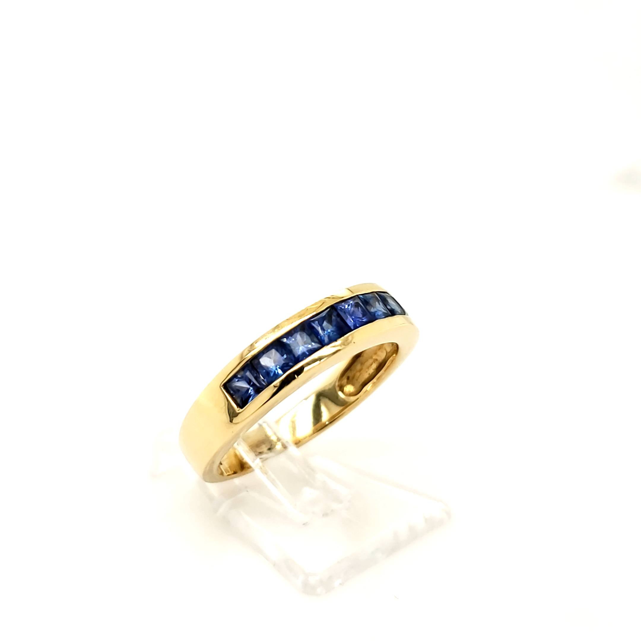 Damenring Gelbgold 750 Gr.54