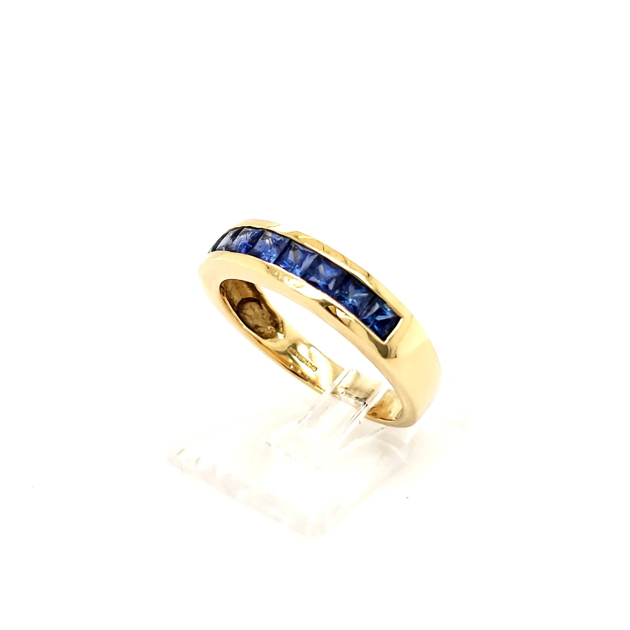 Damenring Gelbgold 750 Gr.54