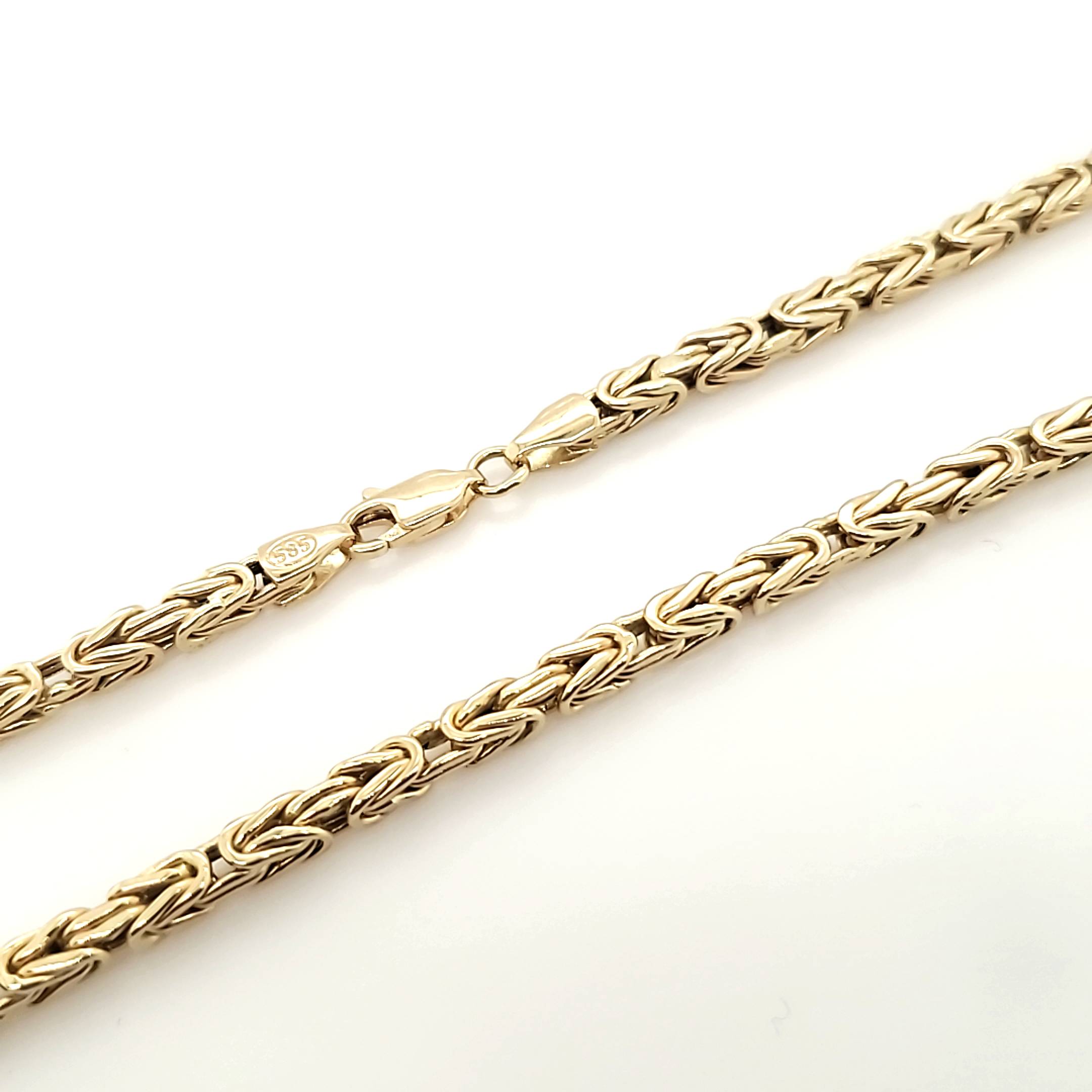 Königskette Gelbgold 585