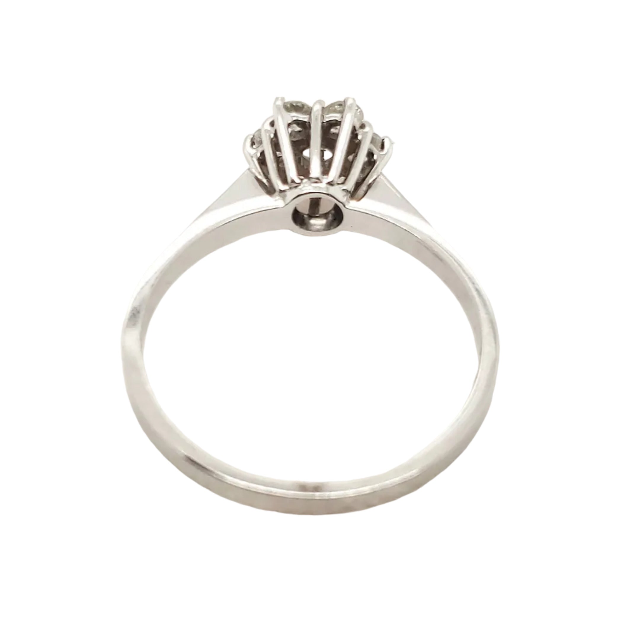 Ring Weißgold 585 14kt mit Brillanten