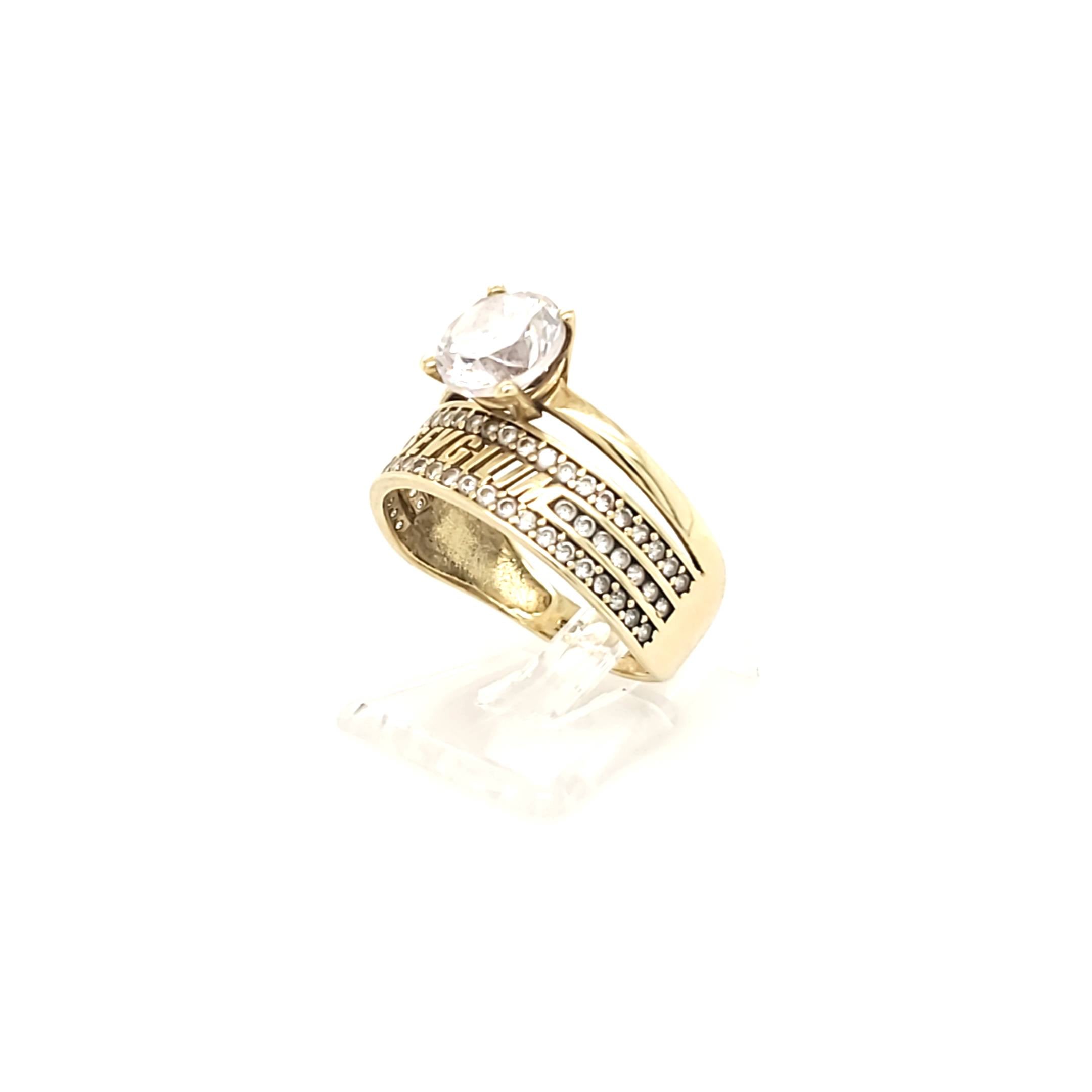 Ring Gelbgold 585 Gr.55 SEVGILIM