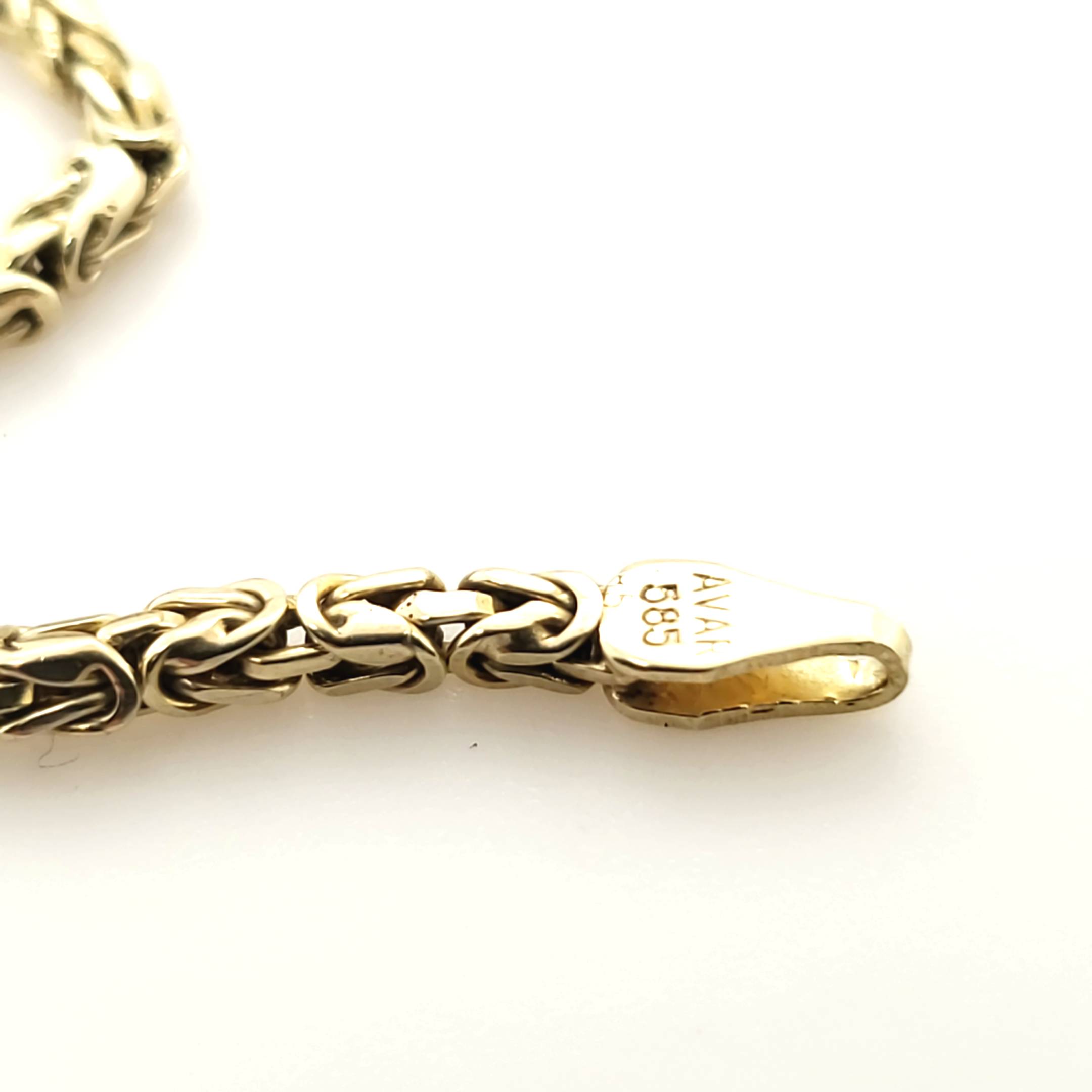 Königskette Gelbgold 585/14kt ca.51cm lang 2,4mm stark