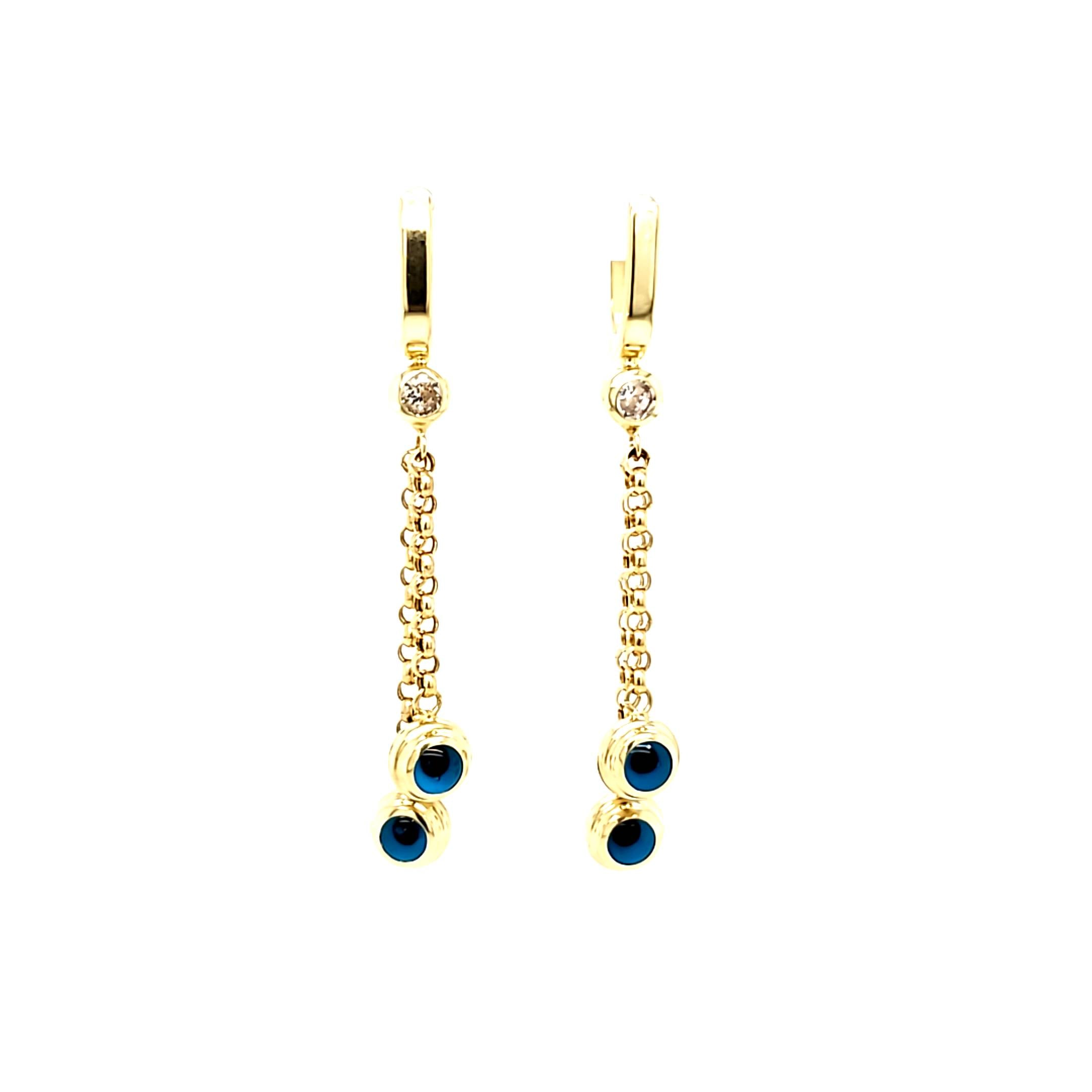 Ohrringe Ohrhänger Gelbgold 585 / 14kt
