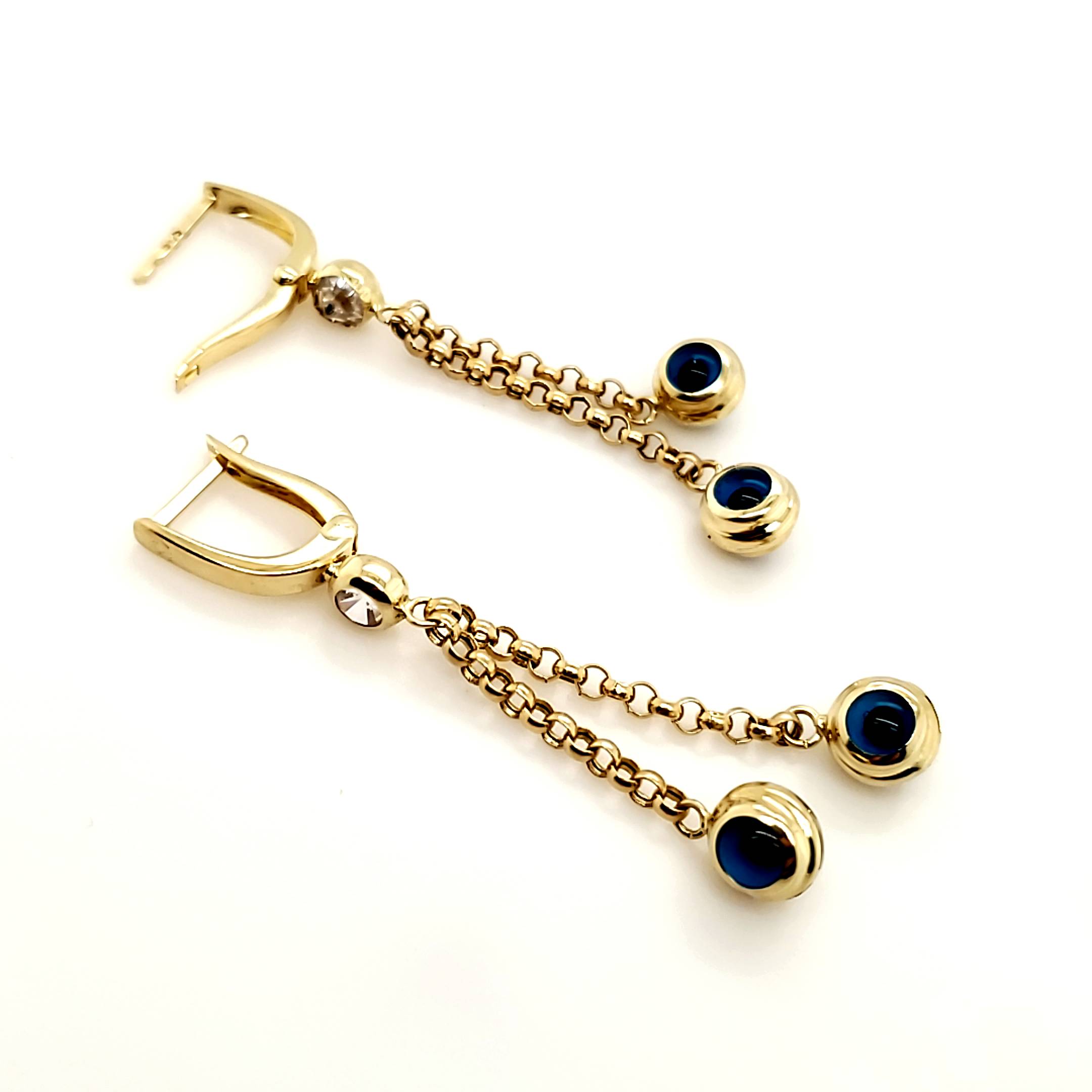 Ohrringe Ohrhänger Gelbgold 585 / 14kt