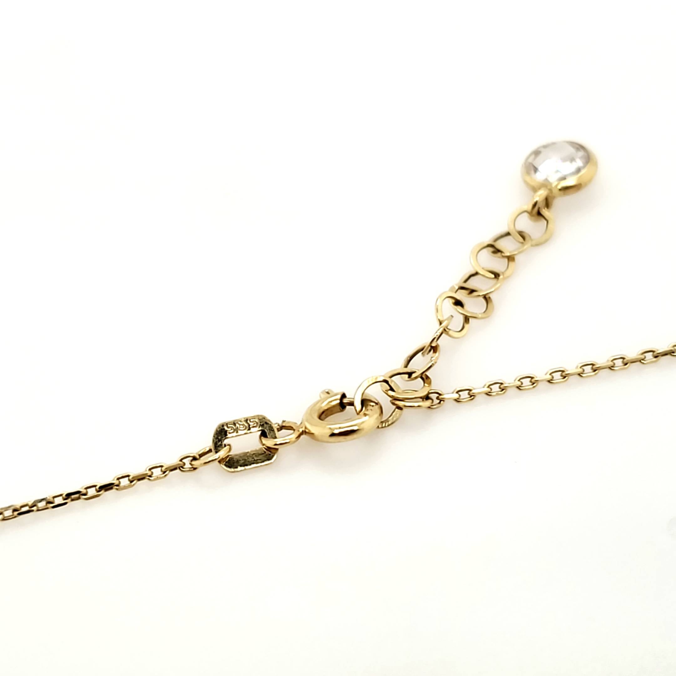 Kette Gelbgold 585 ca. 46-48cm