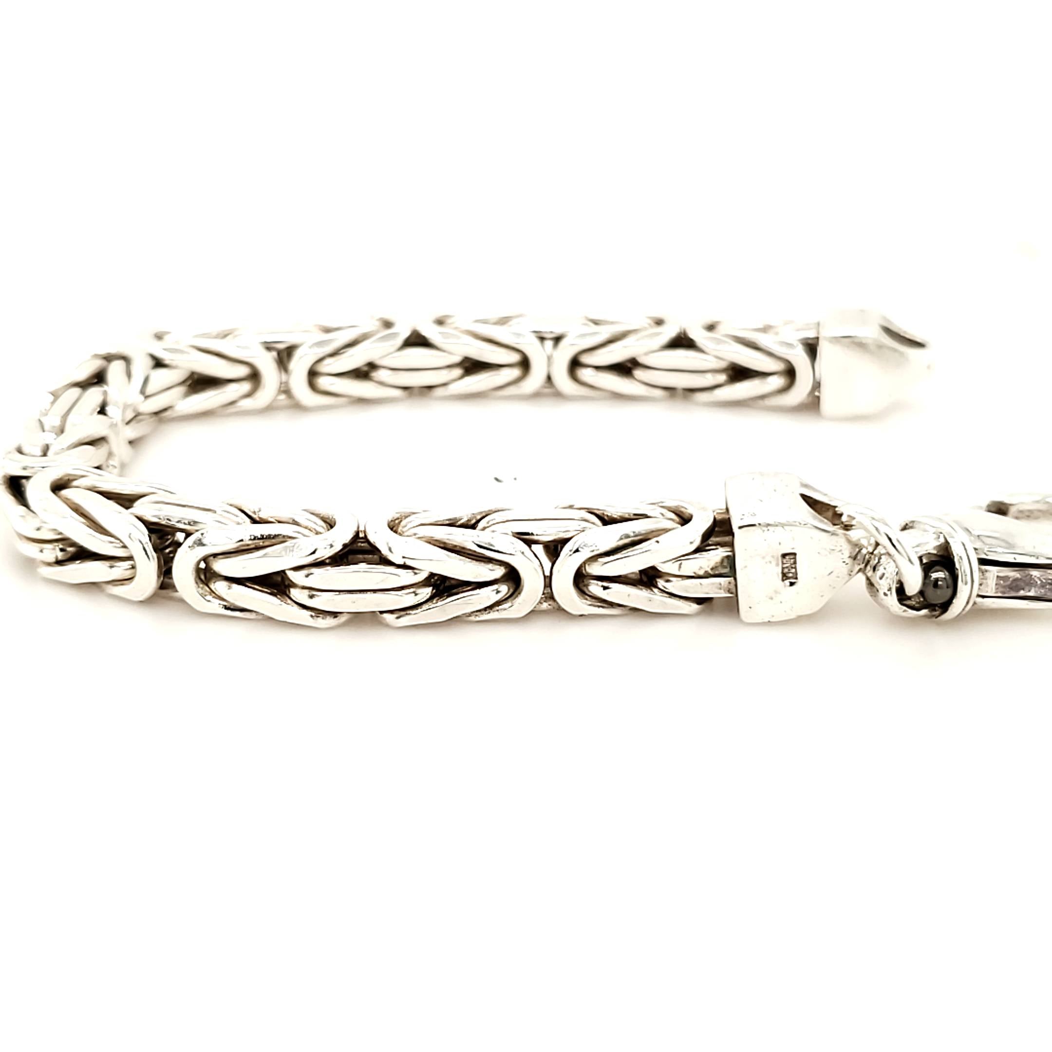 Königskettenarmband Silber 925 ca.19cm