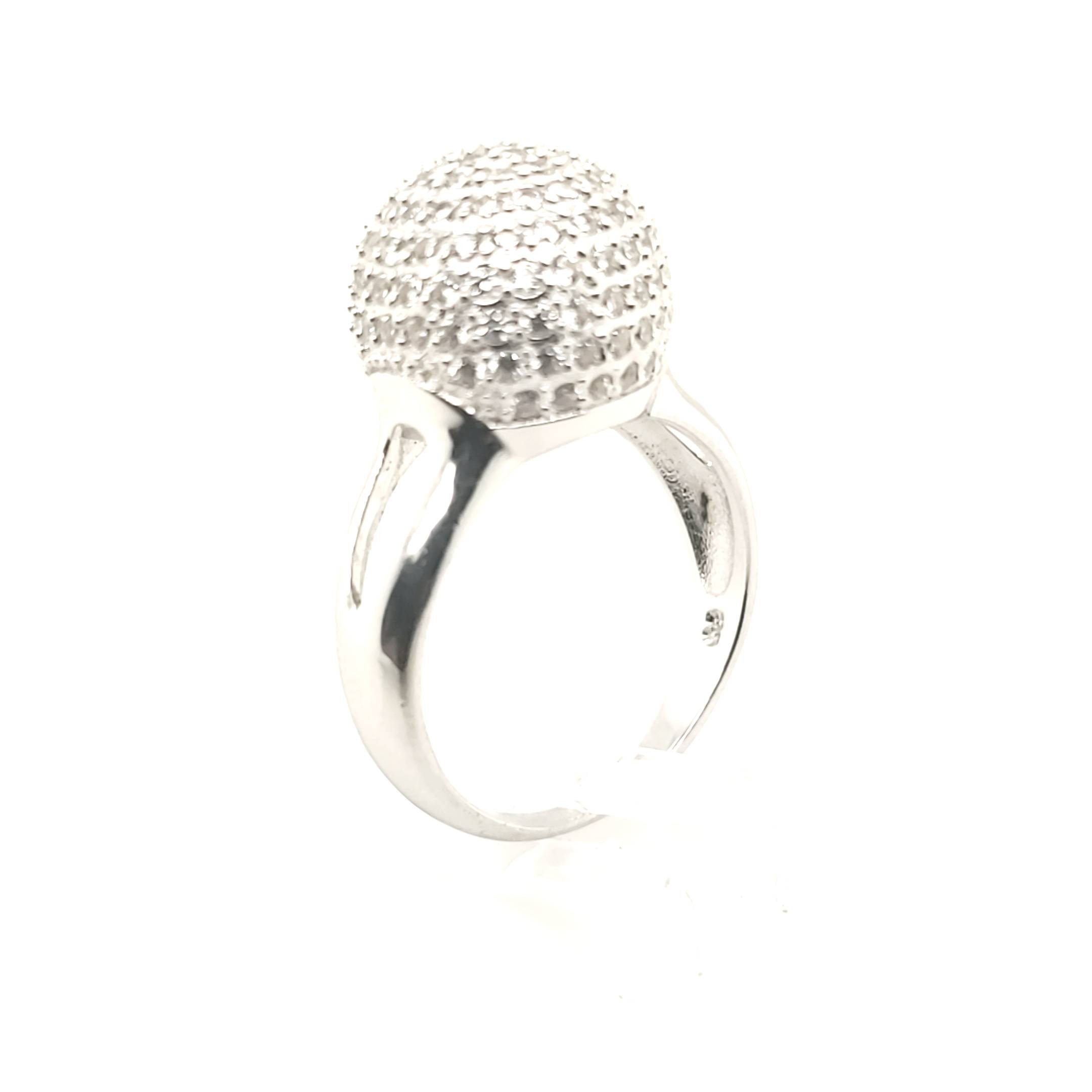 Ring Silber 925 Schmucksteine Gr.57