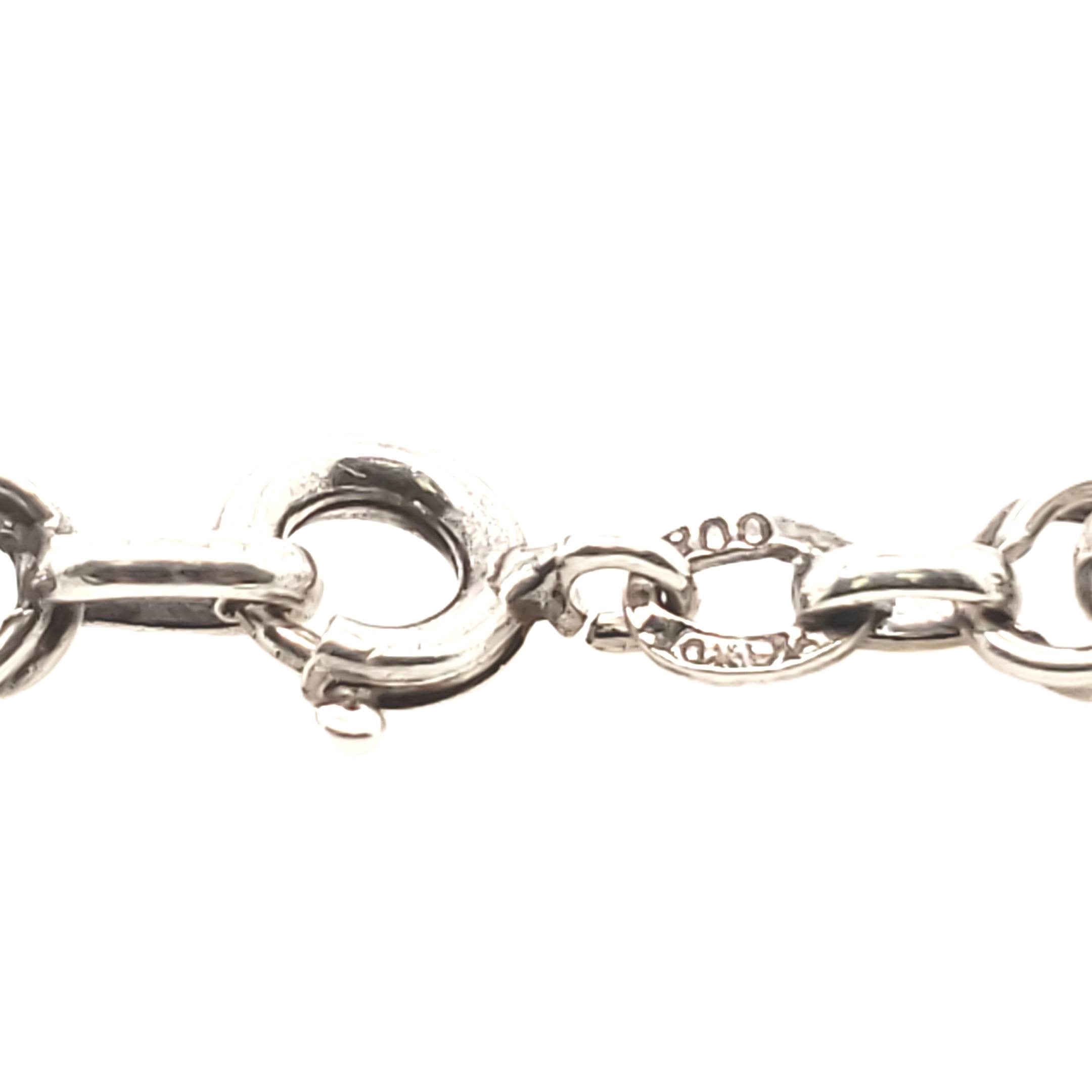 Collier Kordelkette Silber 800 ca. 47cm