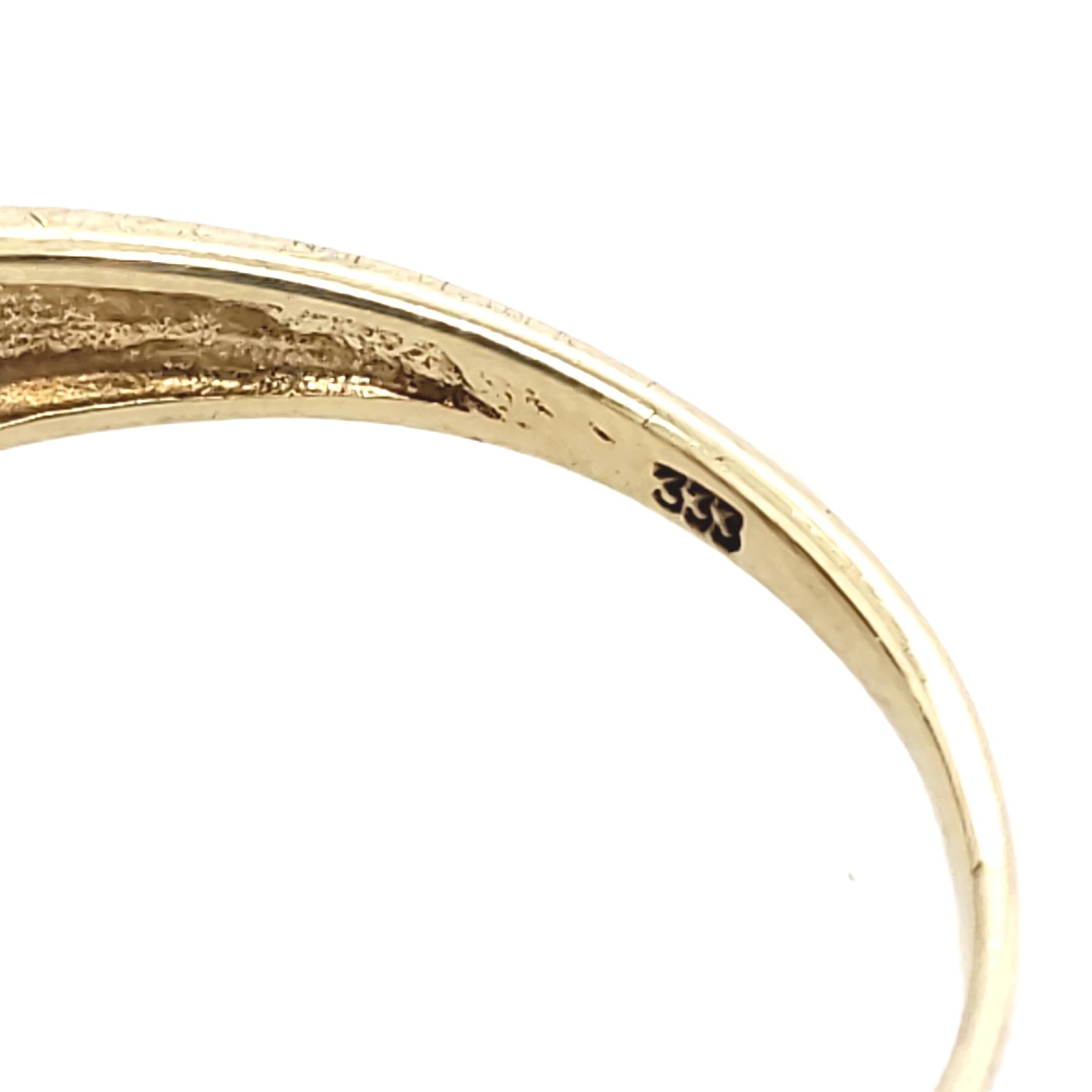Ring Gelb Weißgold 333/8kt Gr.53