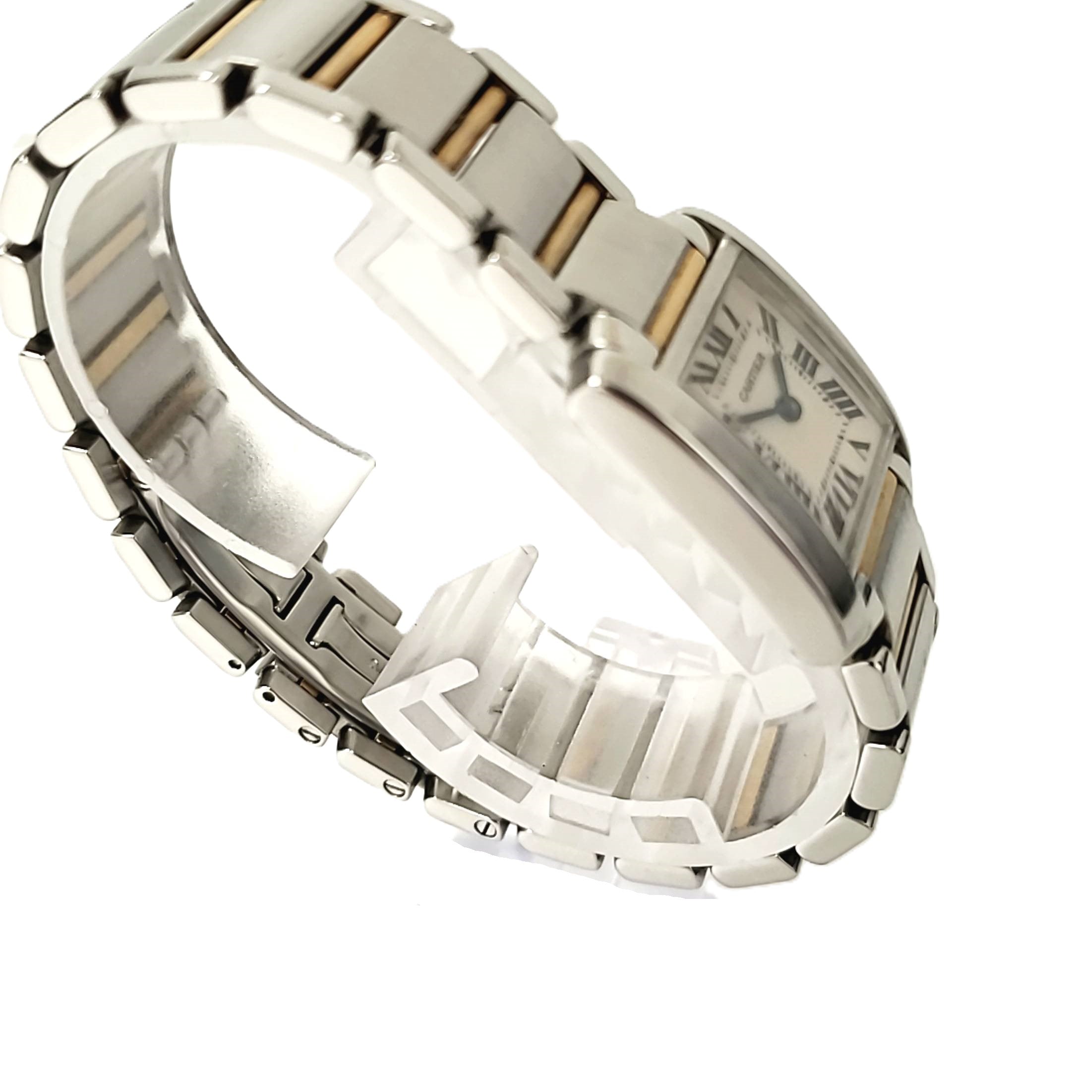 Cartier Tank Franchaise 20x25mm 2384 1999 im Fullset