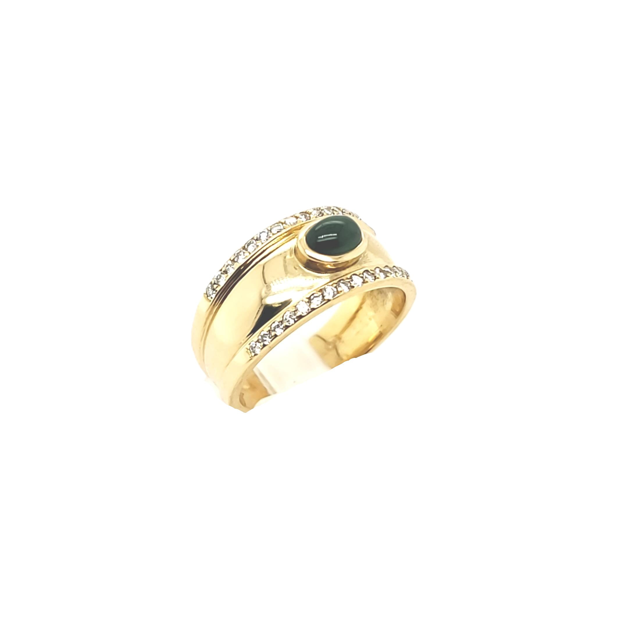 Ring Gelbgold 750/18kt Gr.59