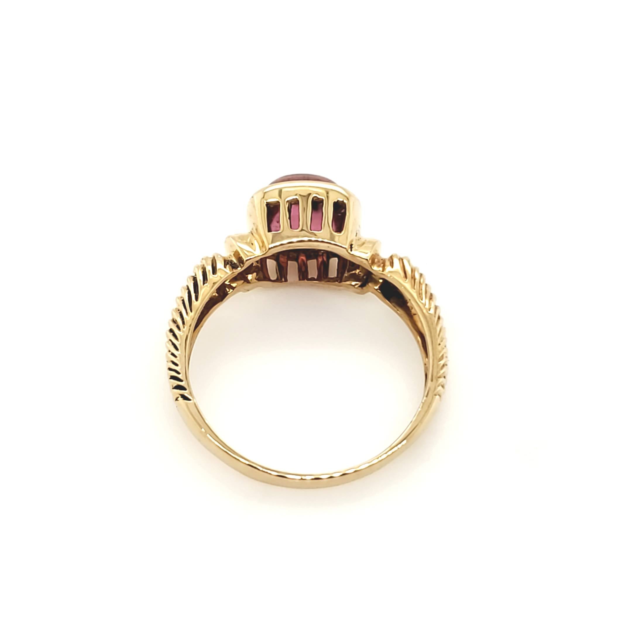 Ring Gelbgold 585 Gr.56