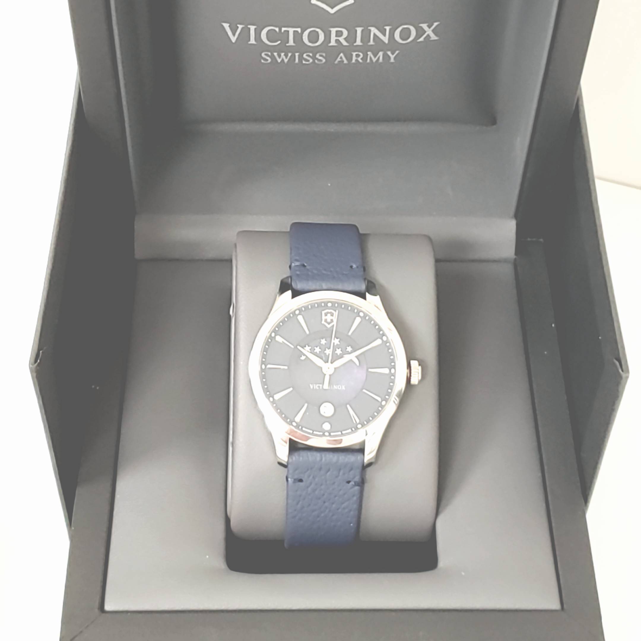 Armband Uhr Unisex Victorinox Mondphase 35mm Quarz Full Set