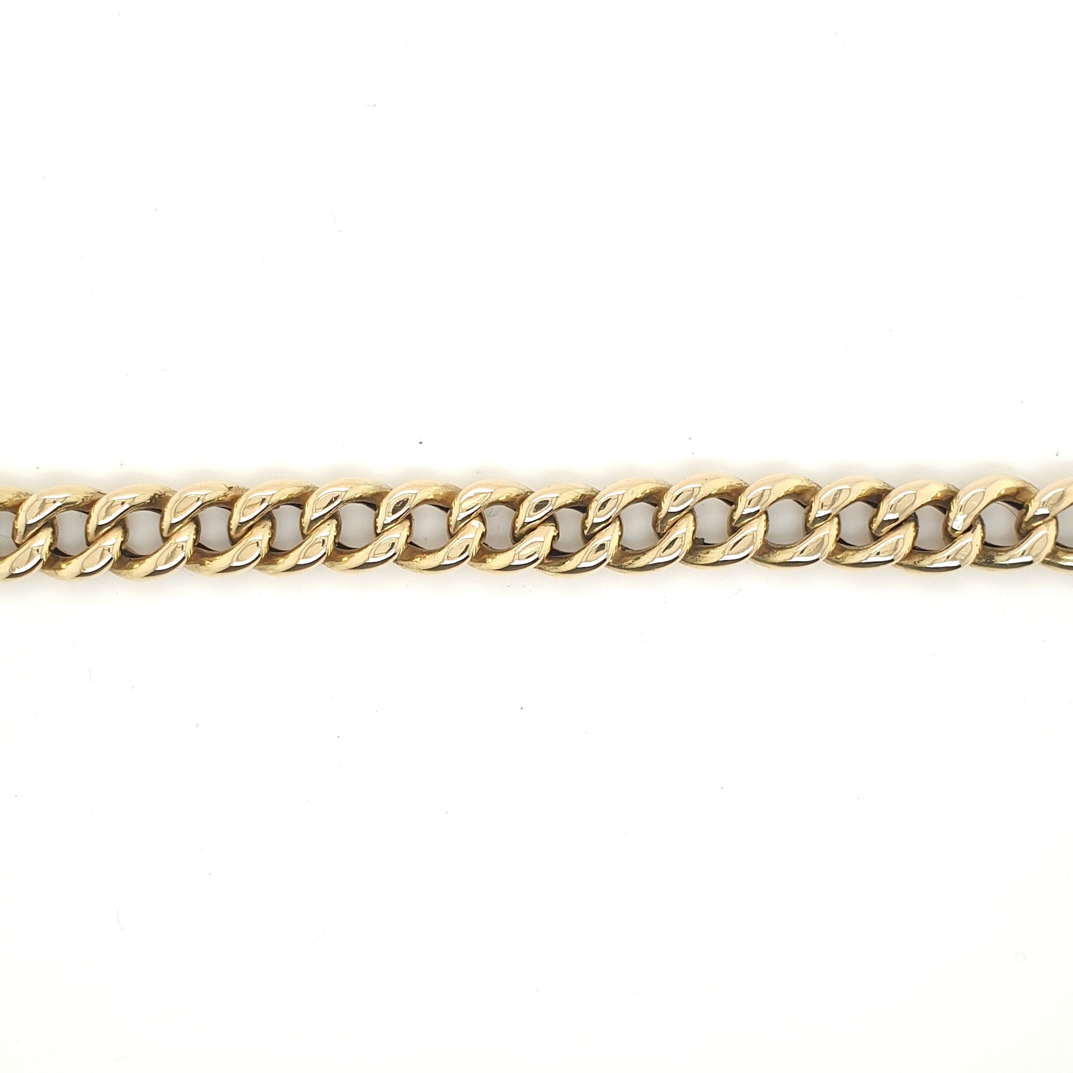 Gelbgold Panzerarmband 585/14k 21,5cm