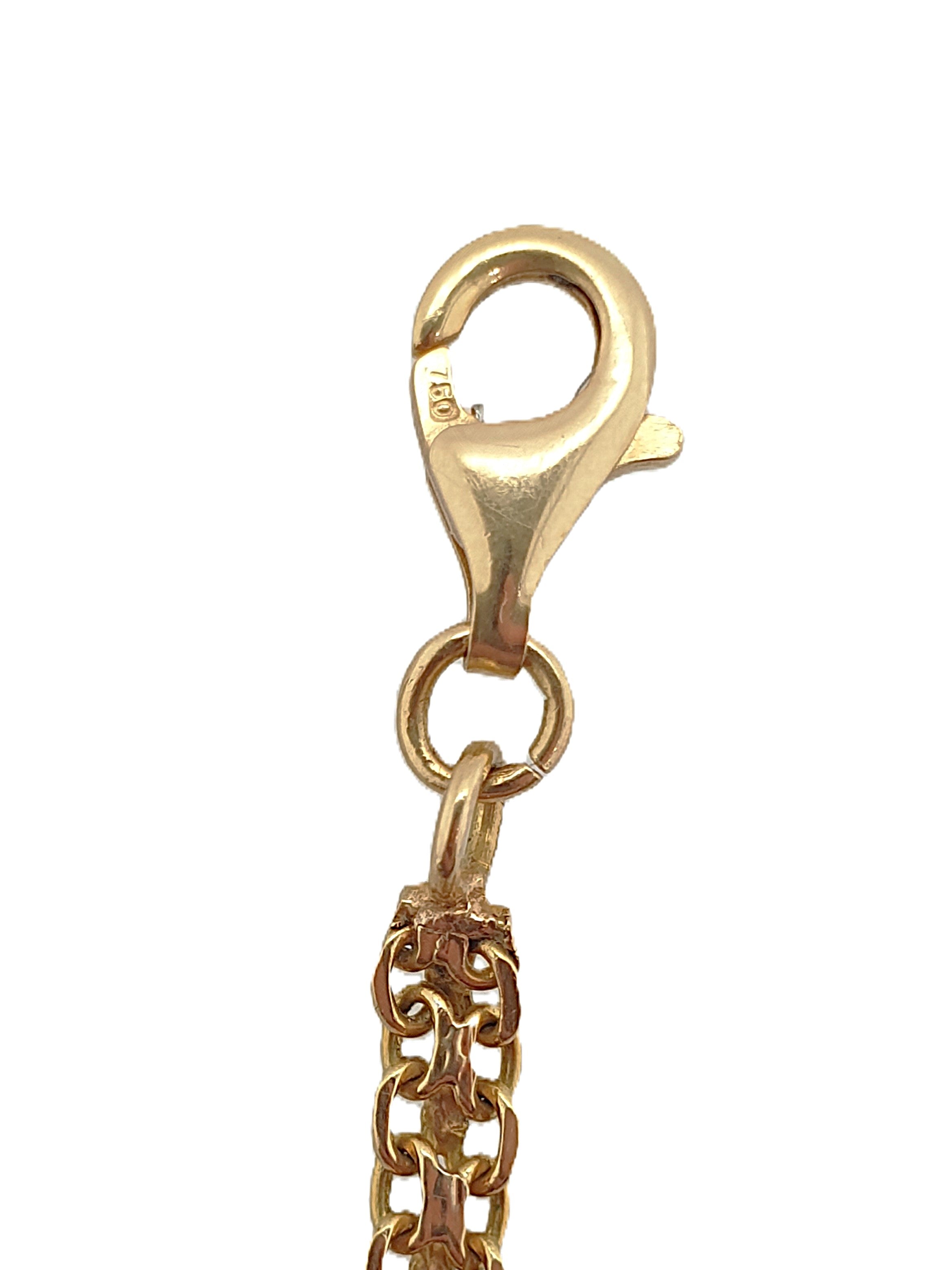 Gold Armband 750/18kt Elefanten