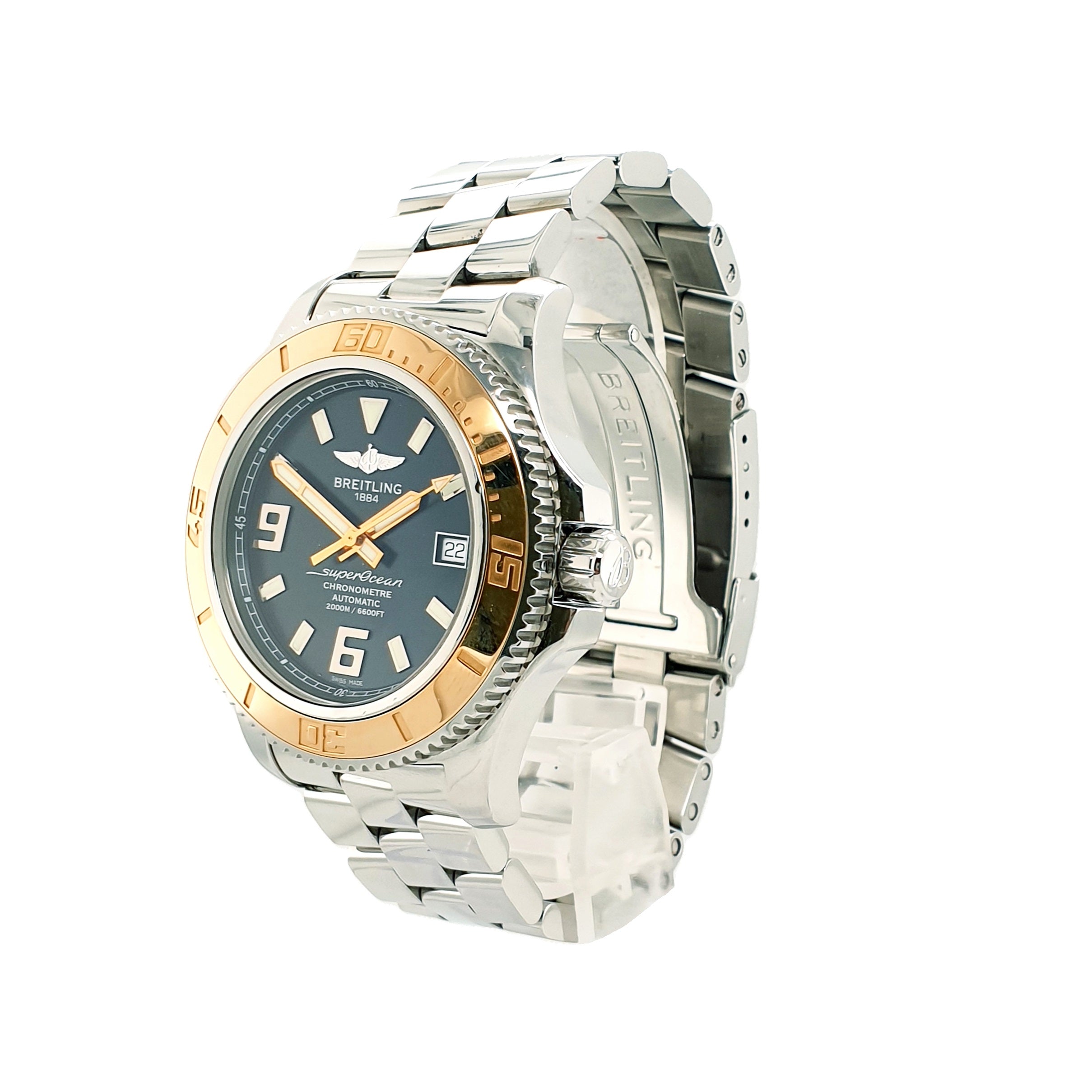 Breitling SuperOcean C17391 Fullset Stahl/Rosegold 44 mm