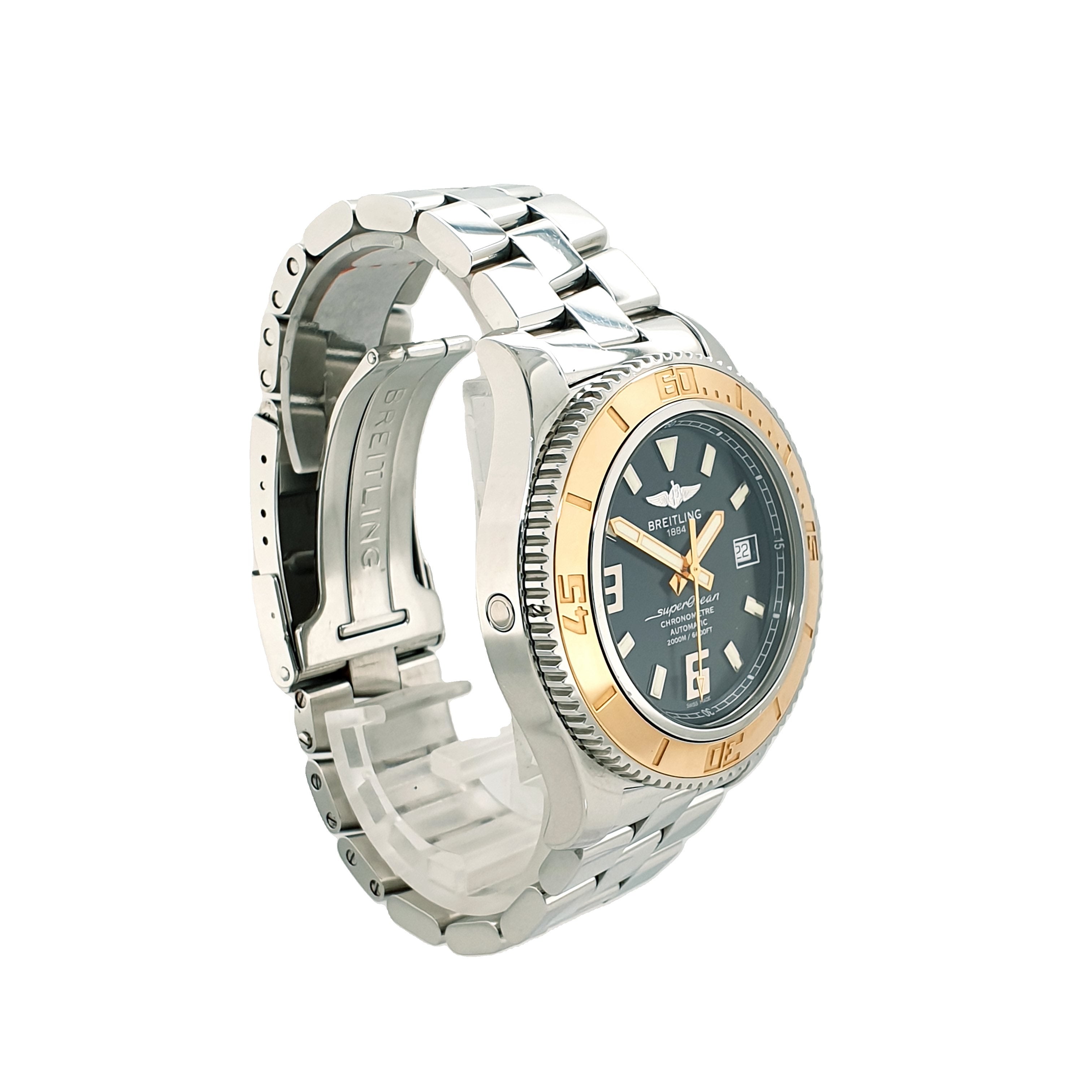 Breitling SuperOcean C17391 Fullset Stahl/Rosegold 44 mm