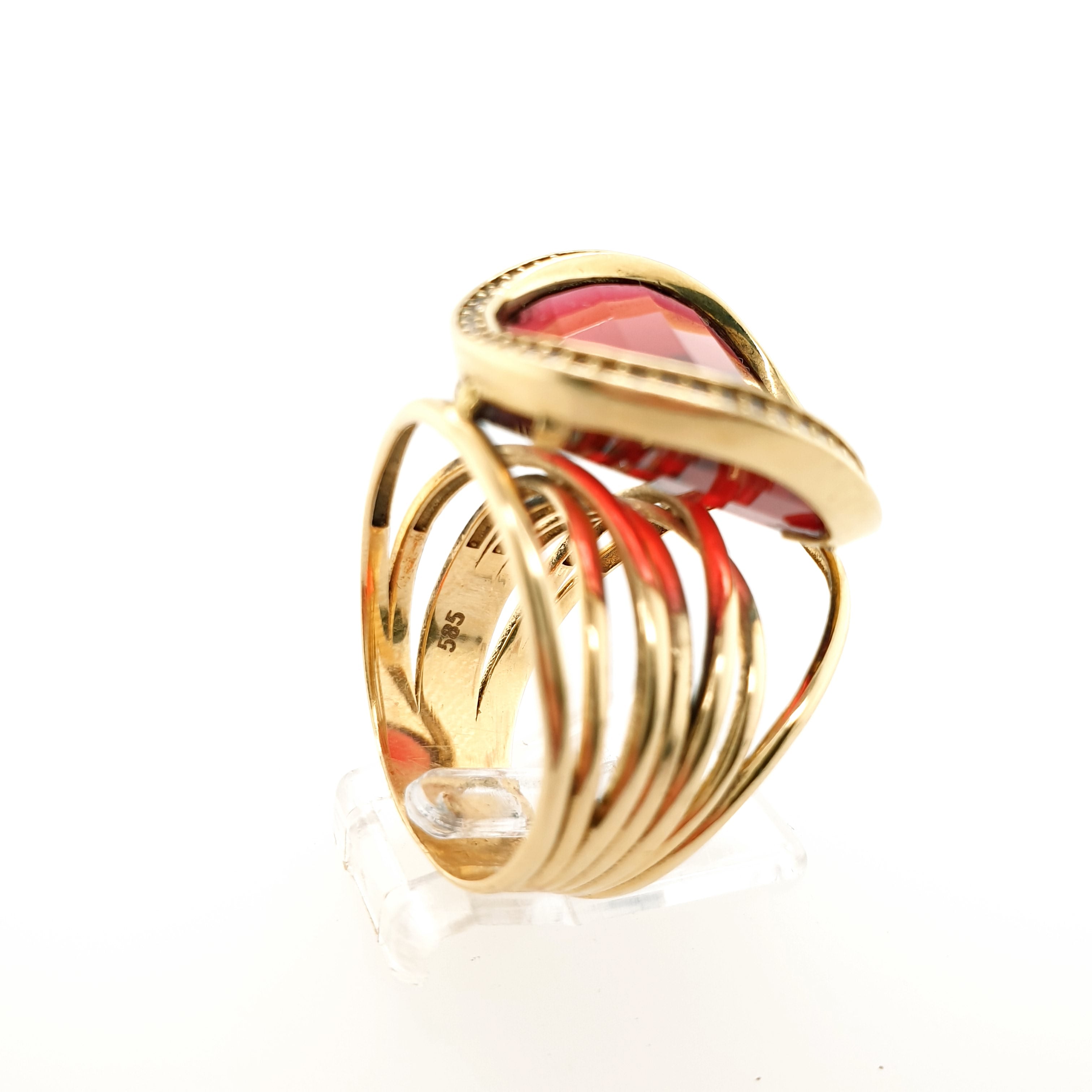 Gold Ring 585 14kt Gelbgold Gr.58
