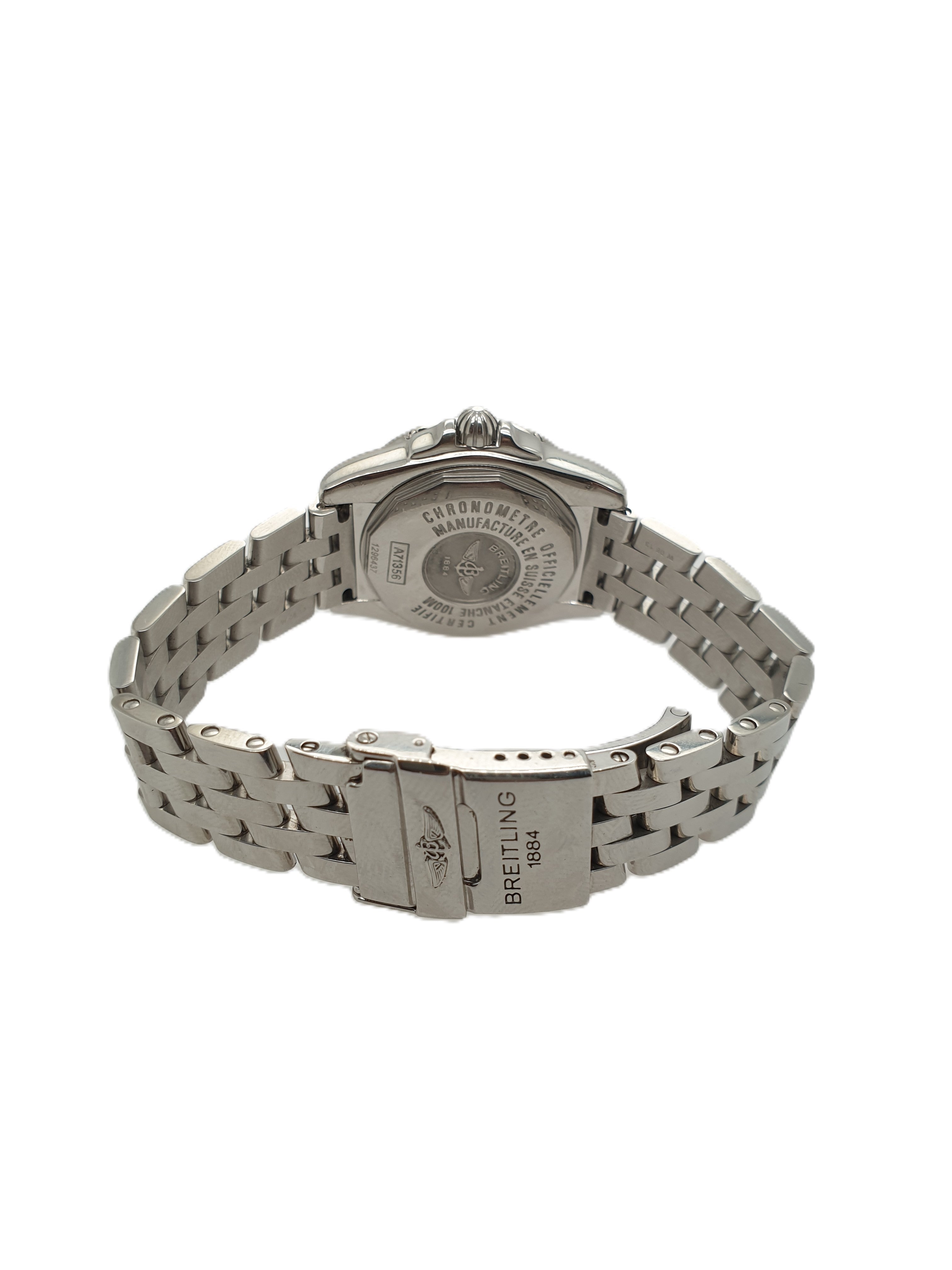 Breitling Cockpit Galaxy 32mm Ref.:71356 Edelstahl Full Set