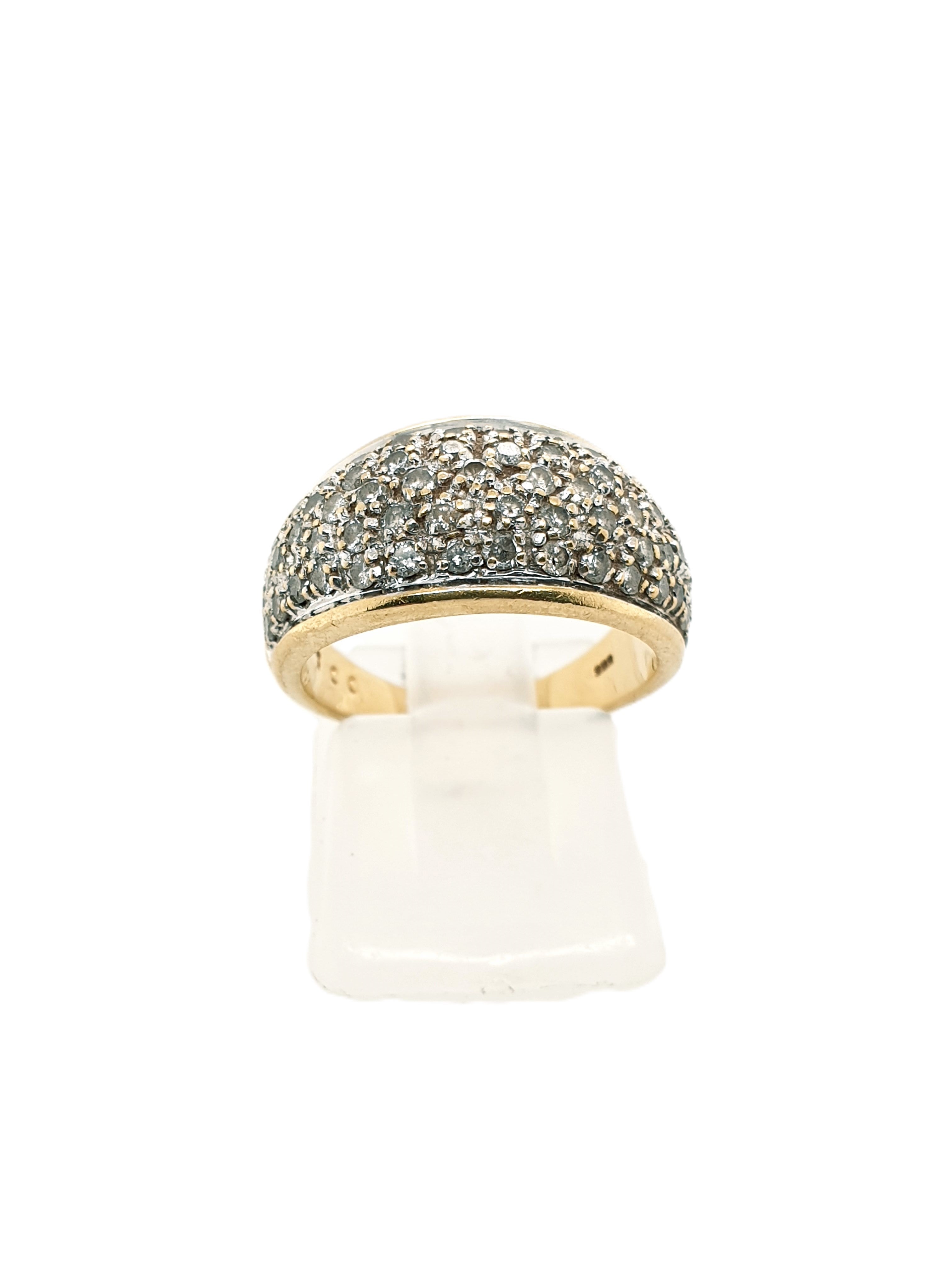 Brillant Gold Ring 585/14kt Gr.51