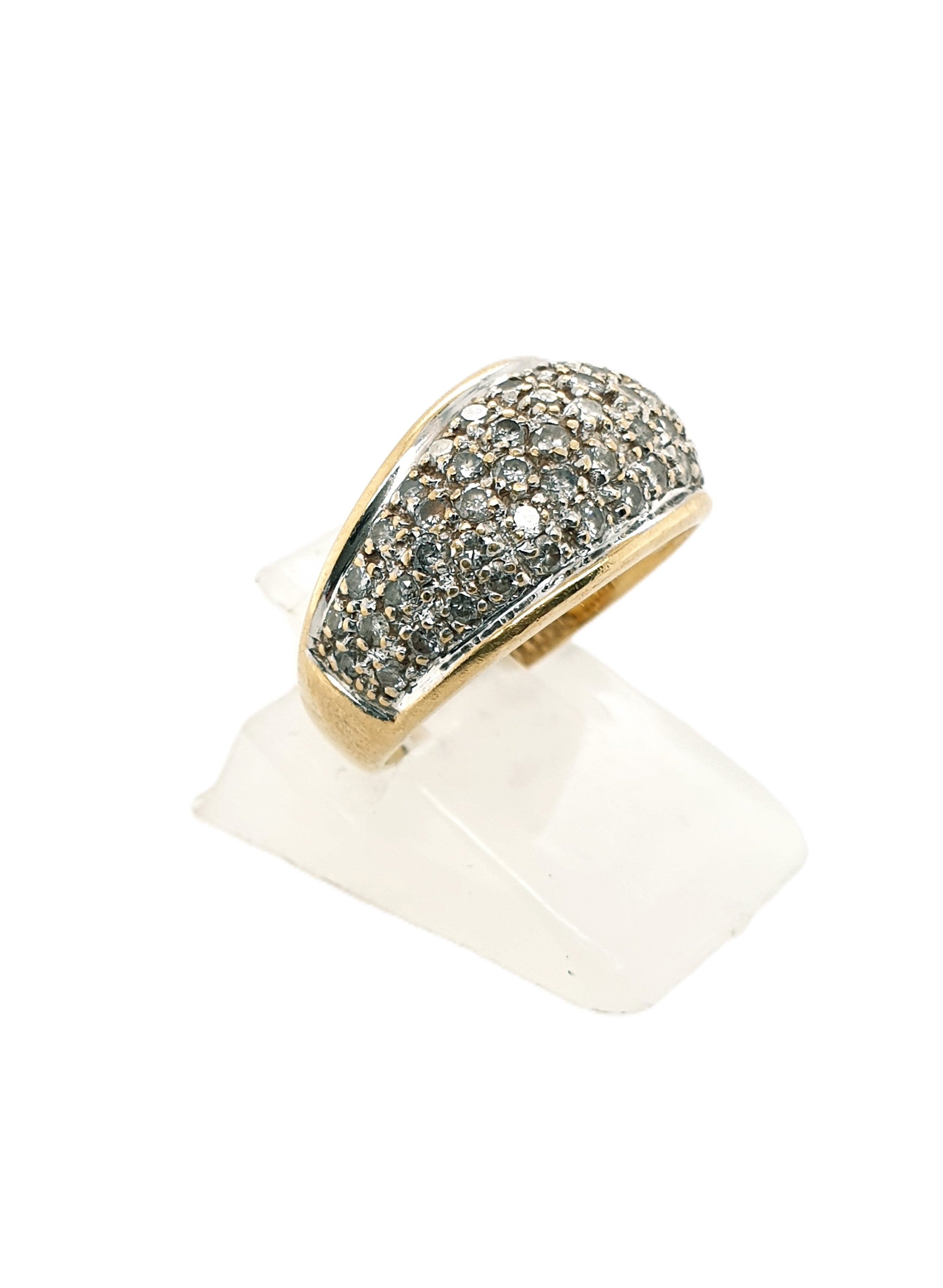 Brillant Gold Ring 585/14kt Gr.51